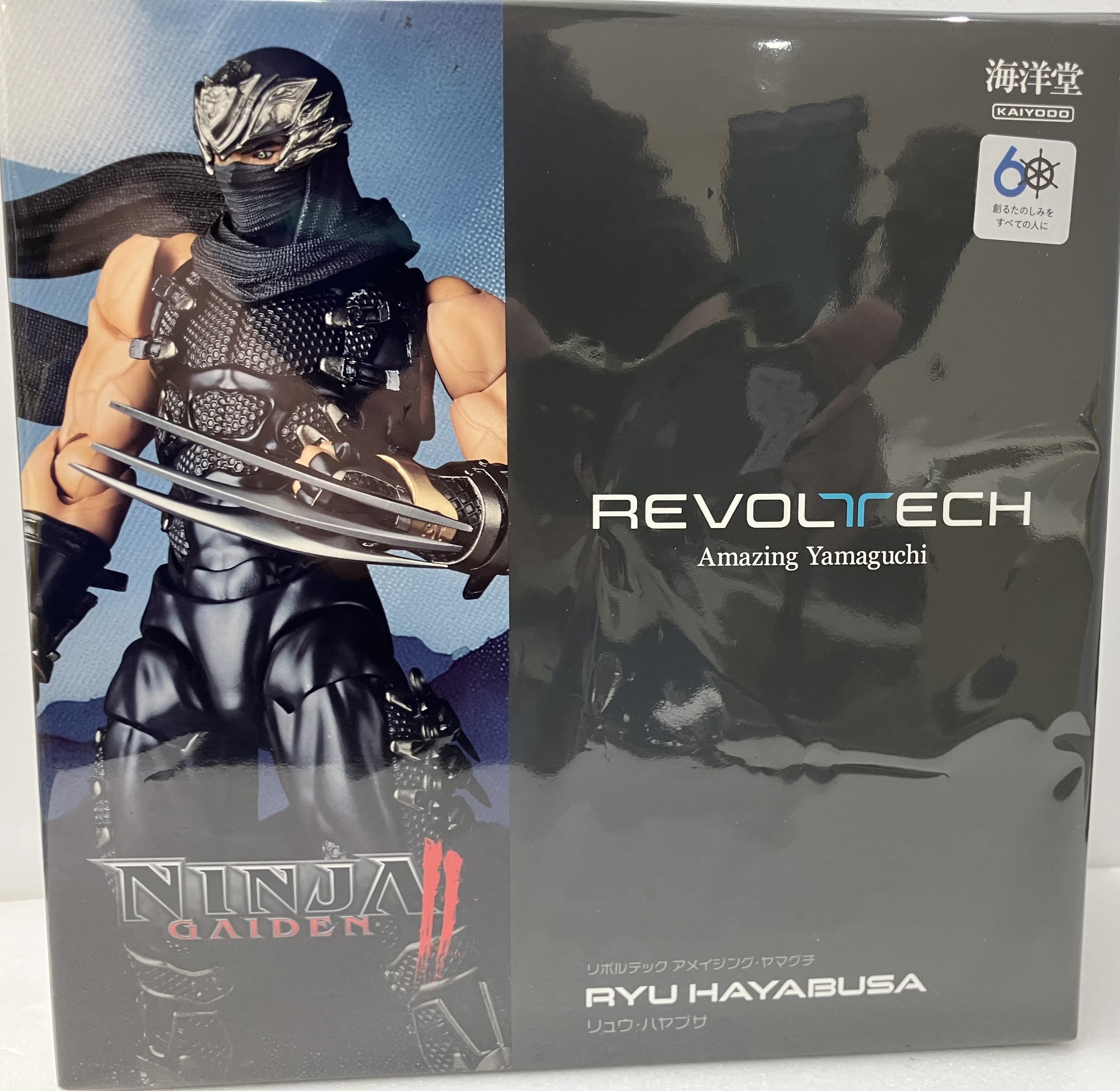 【未開封】リボルテック アメイジング・ヤマグチ NINJA GAIDEN リュウ・ハヤブサ 【フィギュア】[海洋堂]