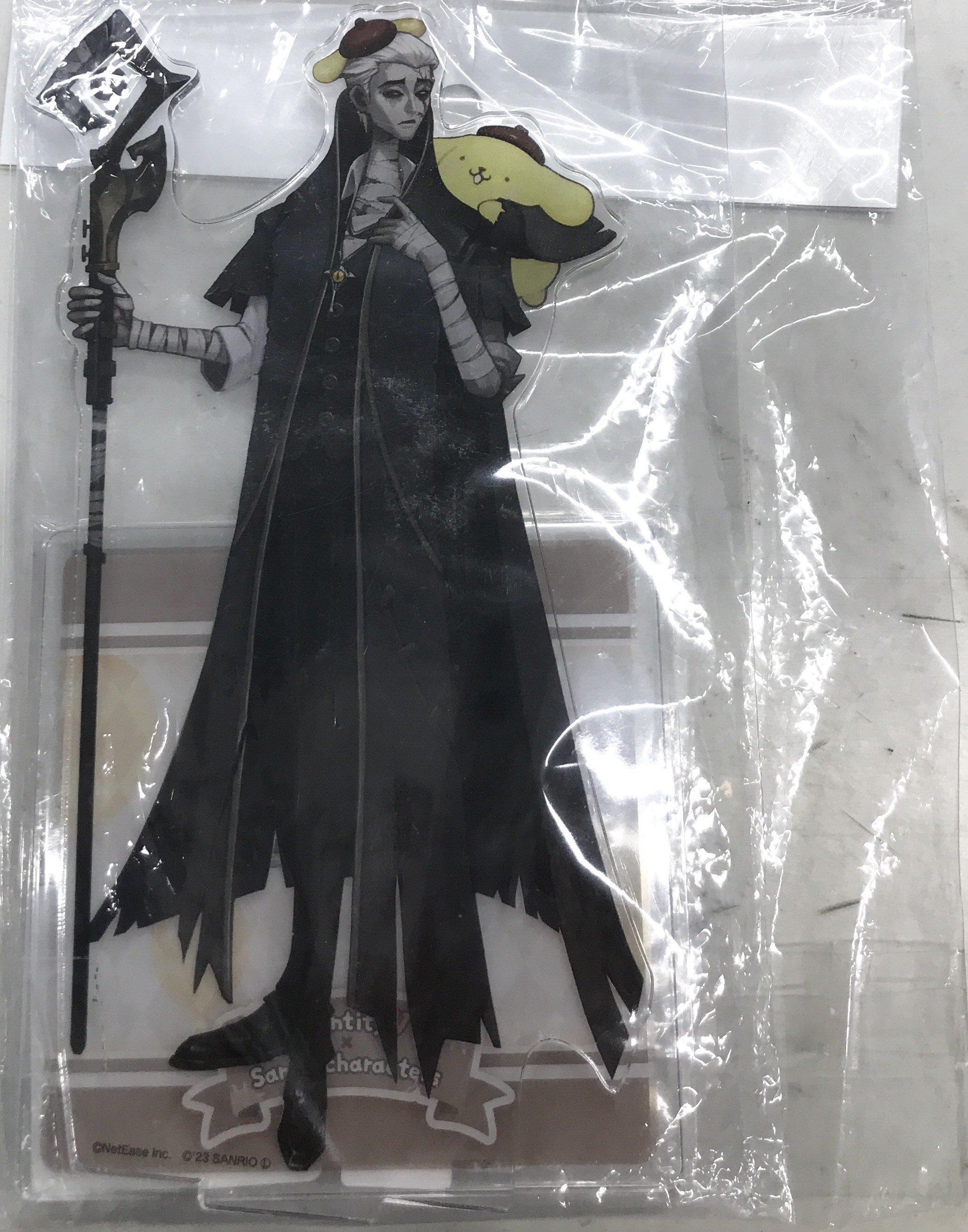 【未開封】Identity V 第五人格×サンリオキャラクターズ アクリルスタンド 隠者(アルヴァ・ロレンツ)×ポムポムプリン