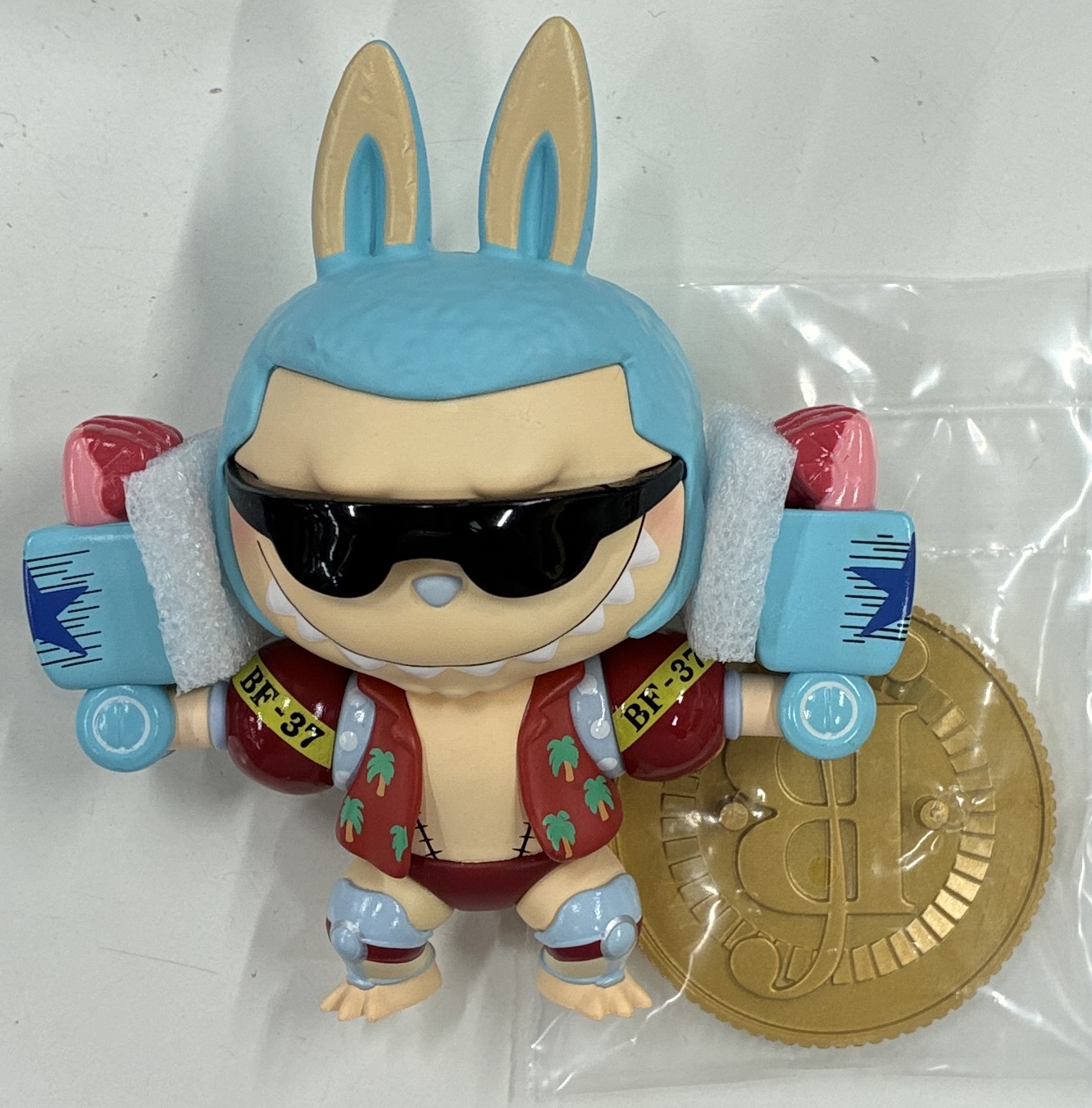 POPMART THE MONSTERS×ONE PIECE シリーズ フランキー 【フィギュア】[POPMART]