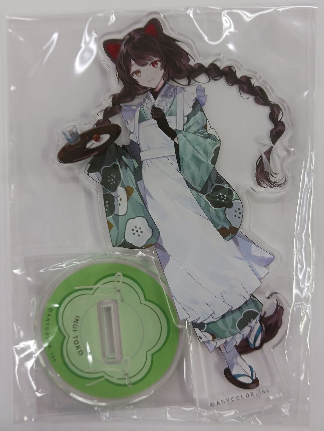 にじさんじ×京都利休園×紀乃屋 限定アクリルスタンド 戌亥とこ