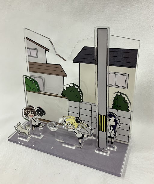 キルミーベイベー アクリルジオラマ
