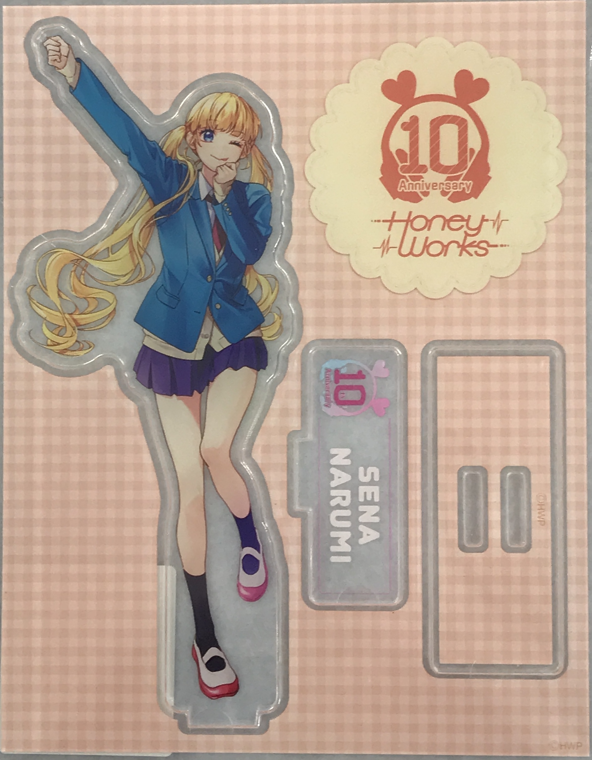 【未開封】HoneyWorks 10th Anniversary POP UP アクリルスタンド 成海聖奈