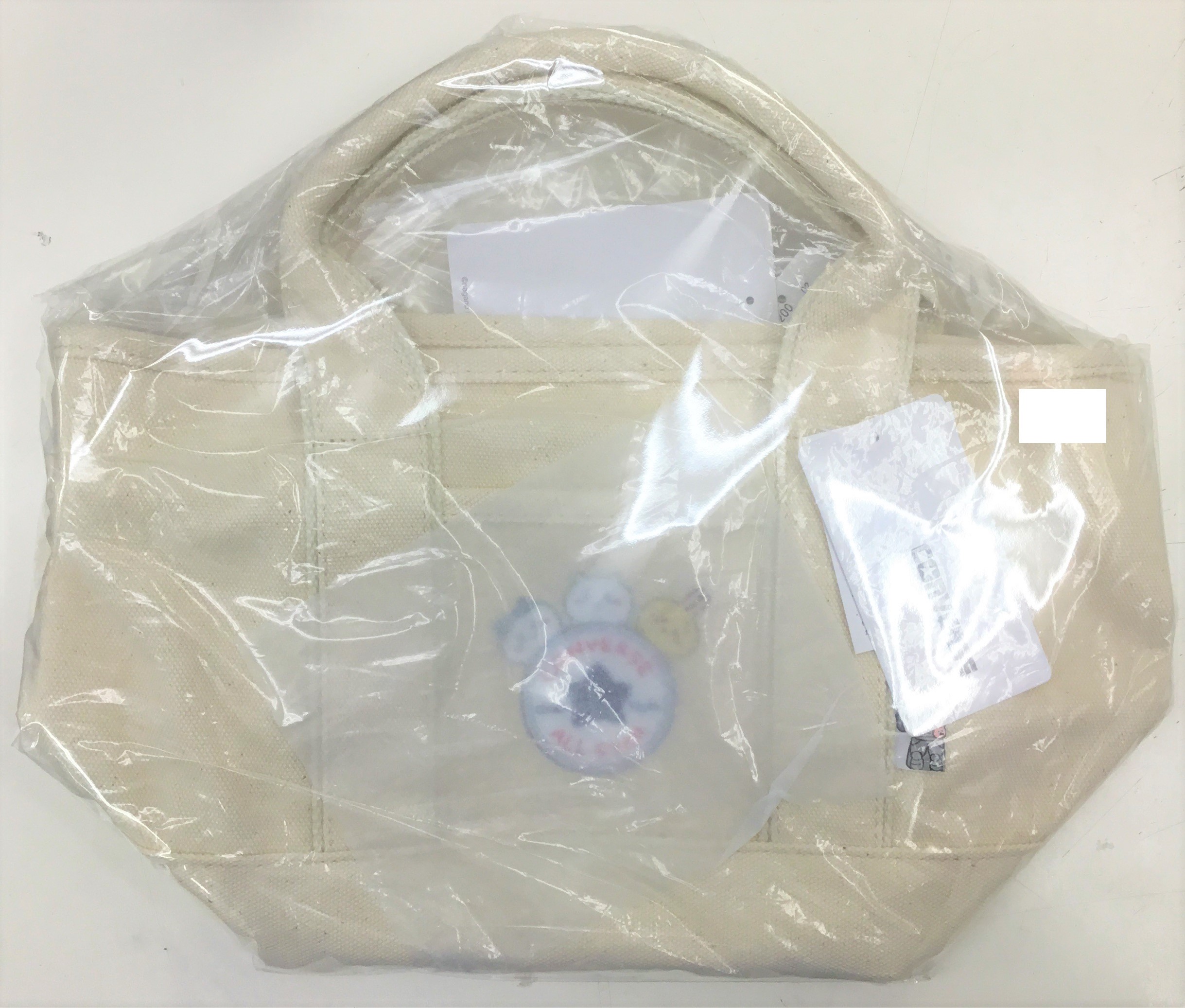 ちいかわ×コンバース キャンバストートバッグS(オフホワイト)