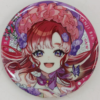 にじさんじ 8th Anniversary ランダムグリッター缶バッジ Dグループ