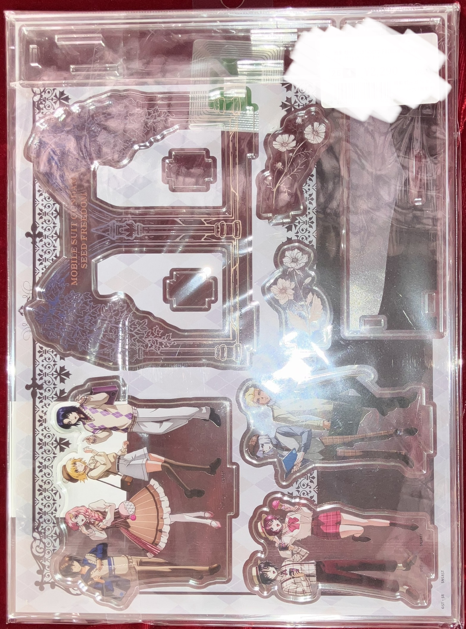 【未開封】機動戦士ガンダムSEED FREEDOM preppy style アクリルスタンドジオラマ
