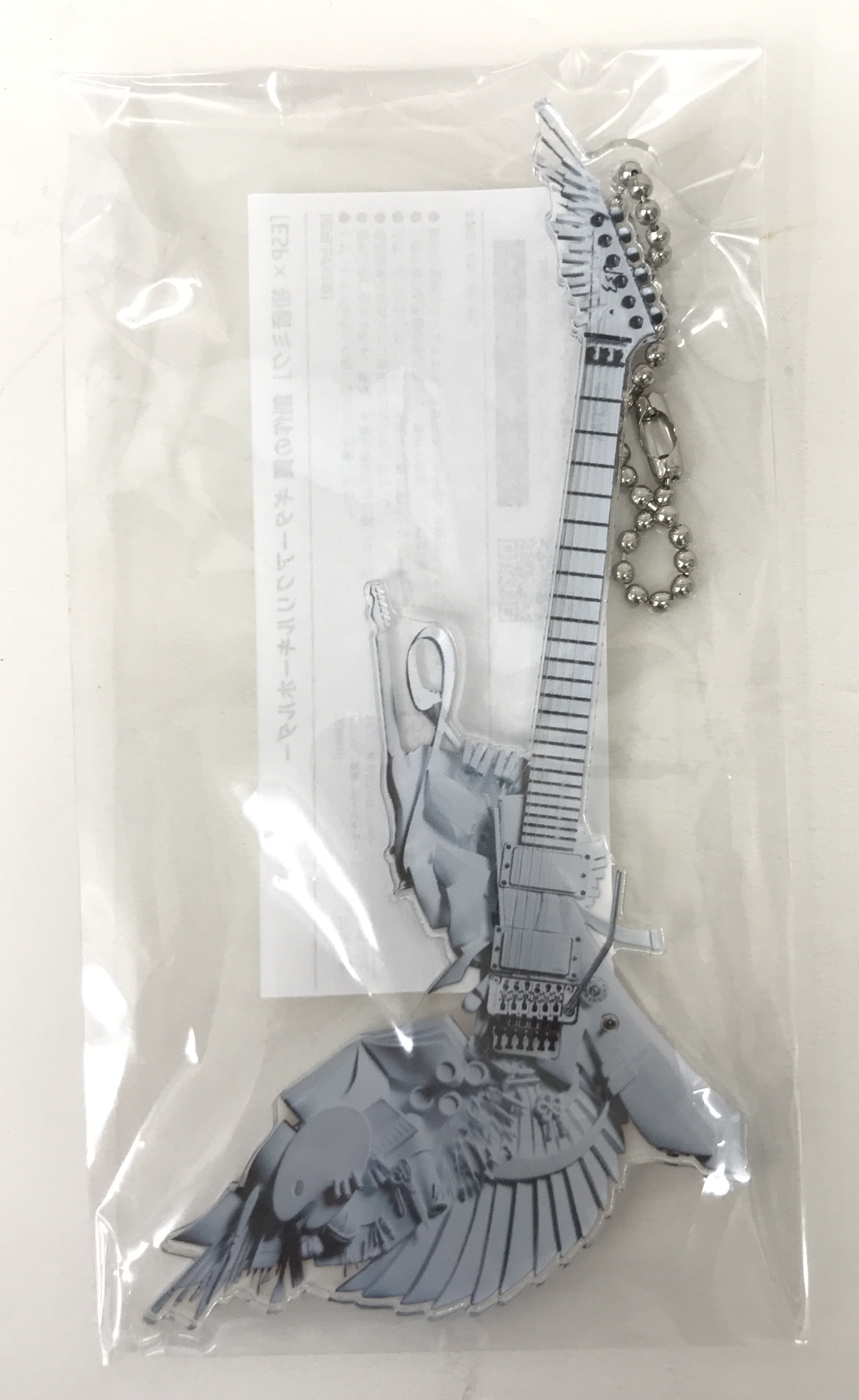【未開封】初音ミク×ESP 創作の翼 ギターアクリルキーホルダー