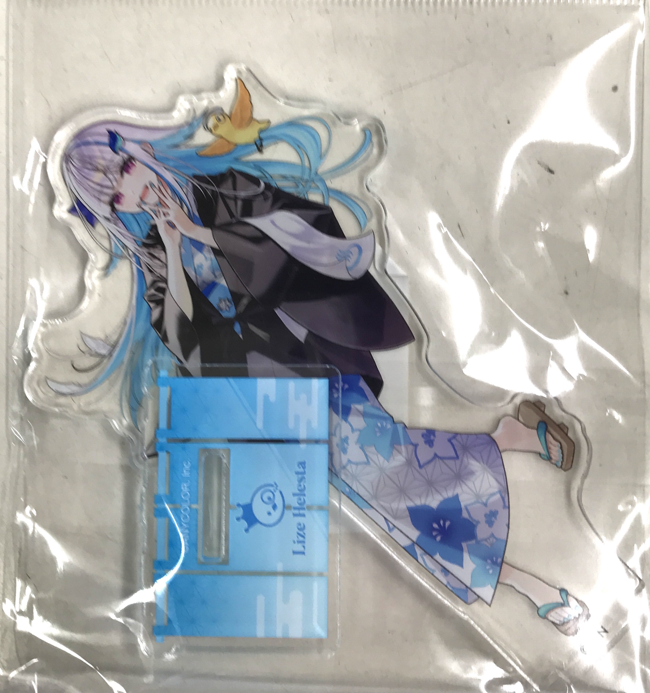 【未開封】にじさんじ×極楽湯 RAKU SPA ととのうにじさんじ 第三弾 等身アクリルスタンド リゼ・ヘルエスタ