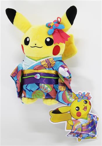 ポケットモンスター ぬいぐるみ ポケモンセンターカナザワ 加賀着物のピカチュウ