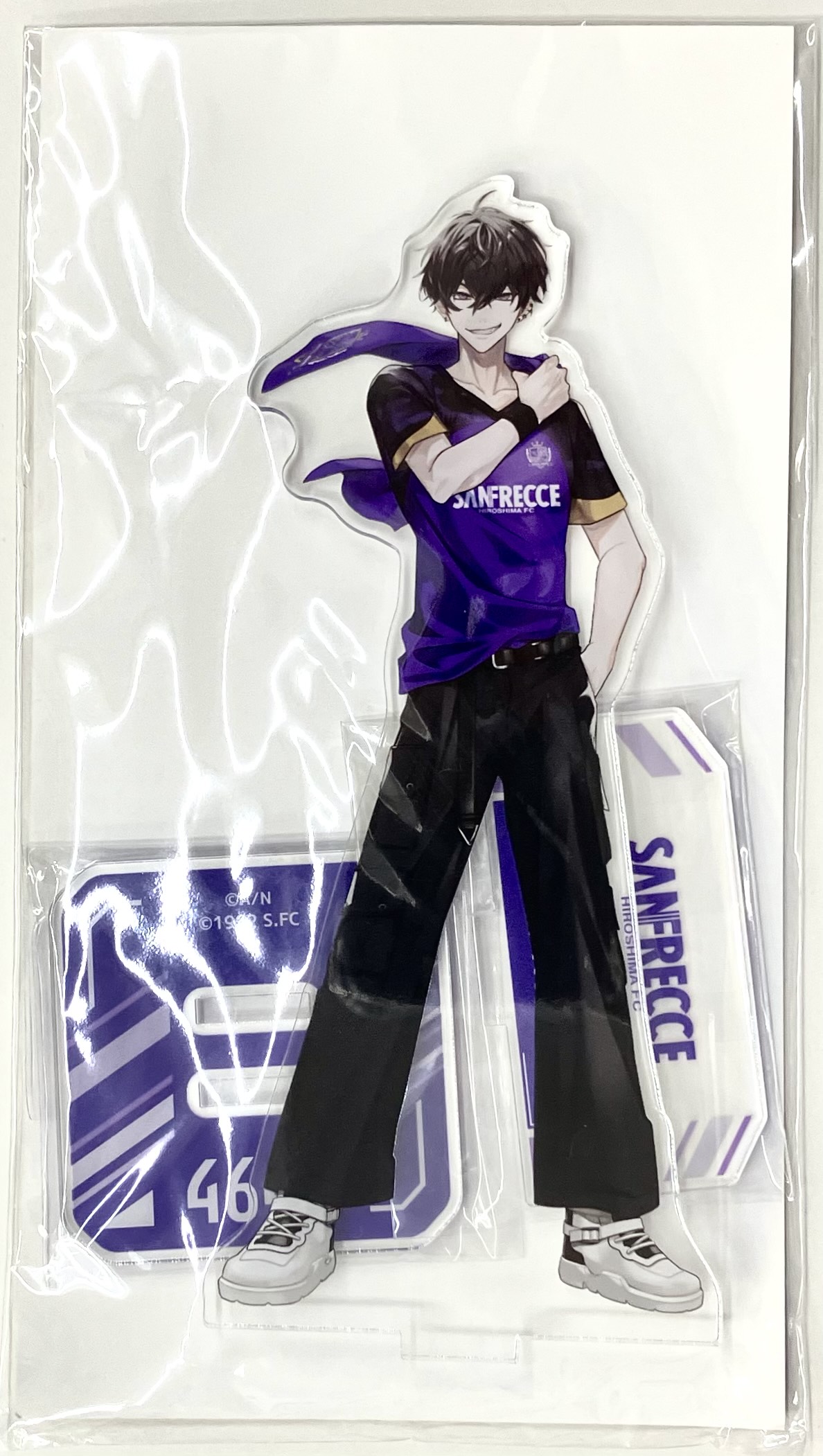 【未開封】にじさんじ×2024 J1 20クラブ×楽天コレクション Bパターン B-9賞 アクリルスタンド 佐伯イッテツ サンフレッチェ広島