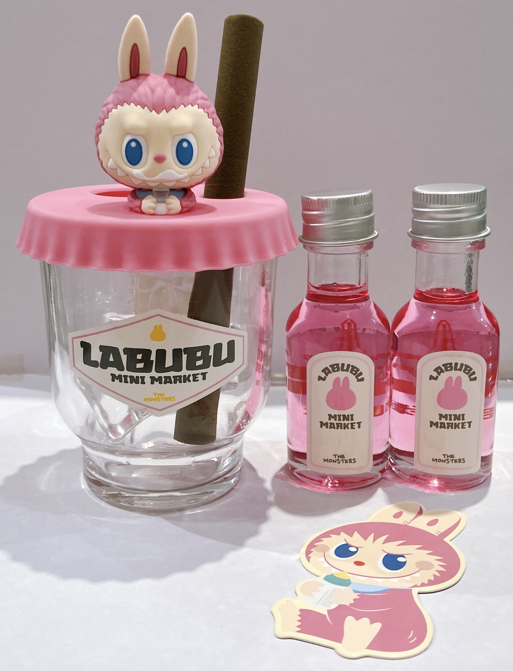 POPMART THE MONSTERS Wacky Mart シリーズ ルームフレグランス LABUBU LYCHEE iCED COCONUT