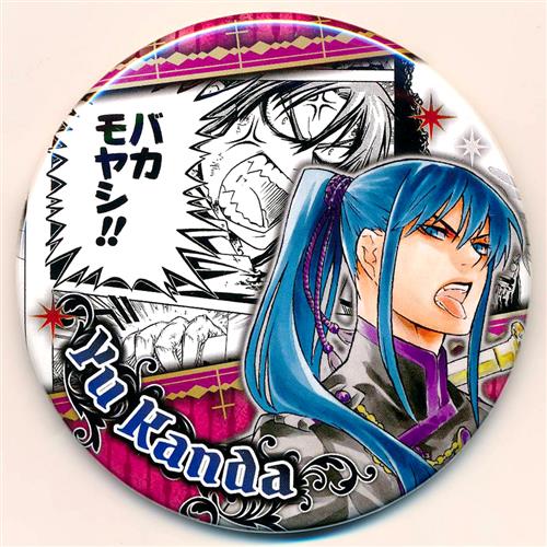 D.Gray-man 原画展 ~星野桂の世界展~ コレクション缶バッジ "HEROES" 神田ユウ D