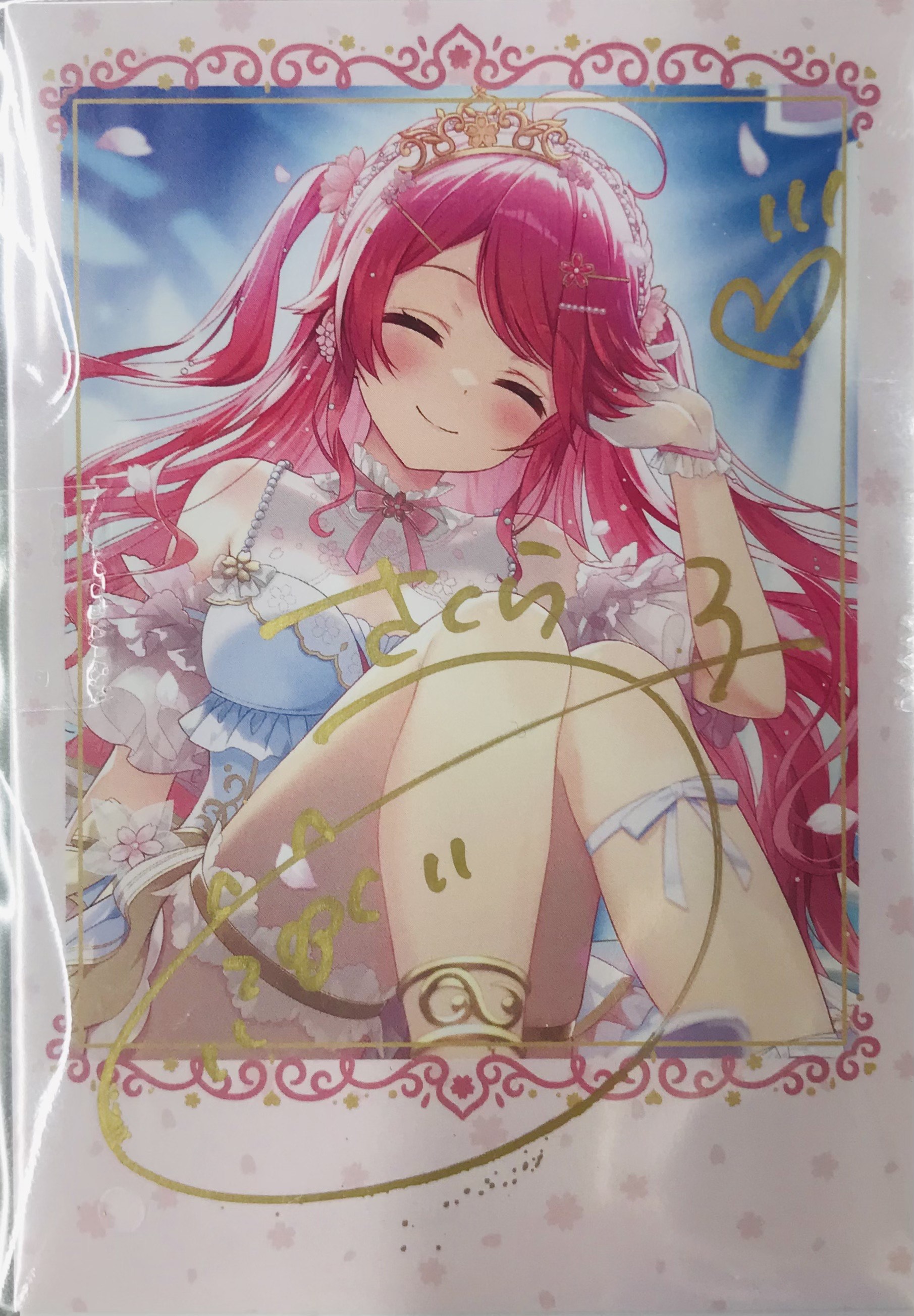 ホロライブ さくらみこ 誕生日記念2025 直筆サイン入りチェキ風ブロマイドカード