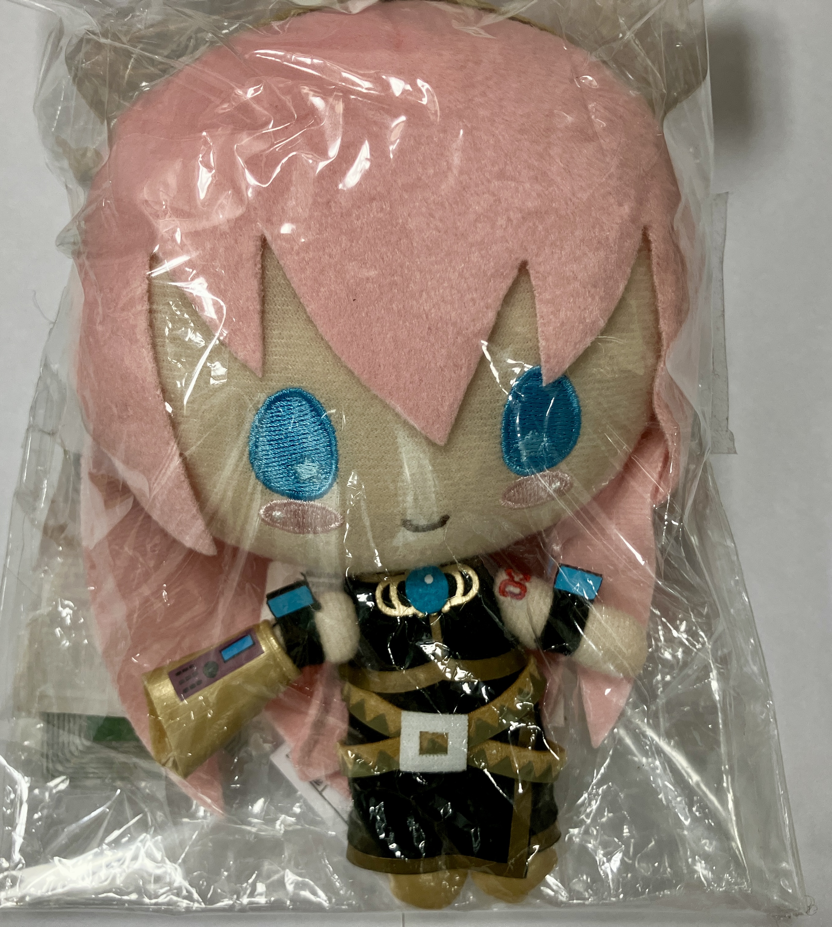 初音ミクシリーズ MIKU EXPO 2014 in Los Angeles & New York Plush Toy with Strap ぬいぐるみストラップ 巡音ルカ