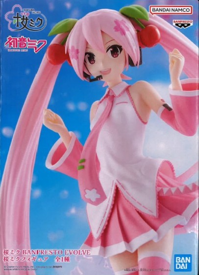 未開封】桜ミク BANPRESTO EVOLVE 桜ミクフィギュア ｻｸﾗﾐｸﾊﾞﾝﾌﾟﾚｽﾄｴｳﾞｫ