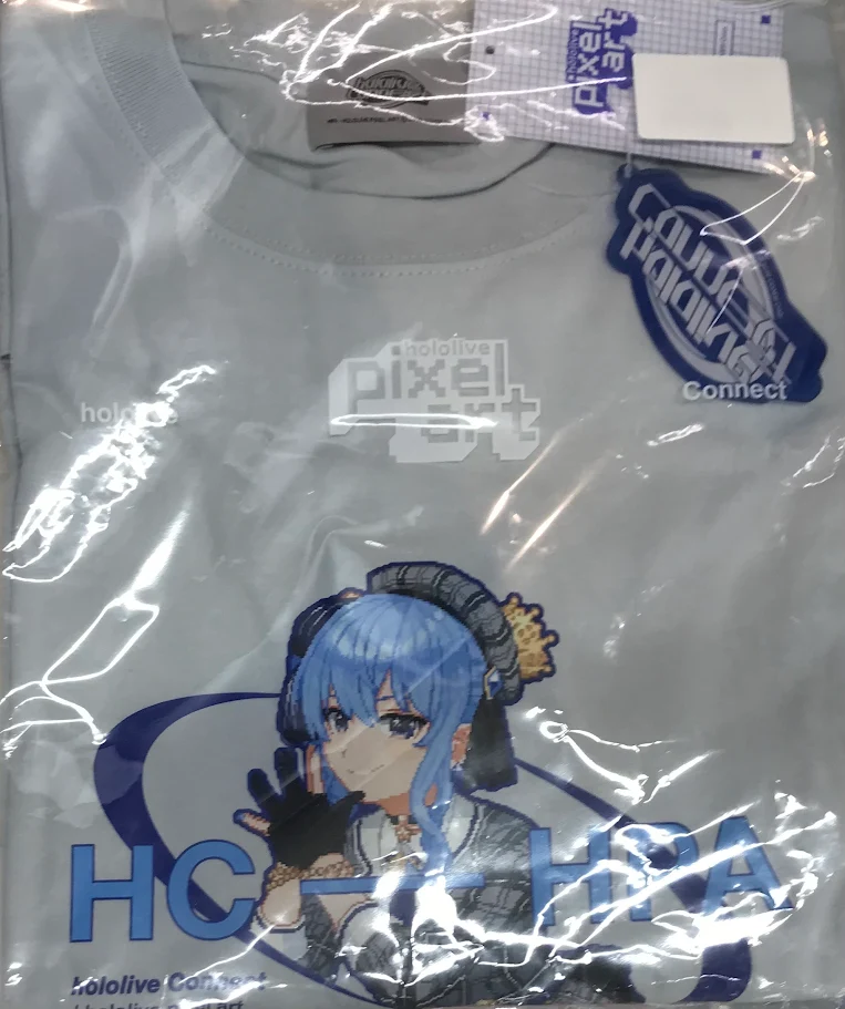【未開封】hololive connect hololive pixel art colored ver. Tシャツ 星街すいせい