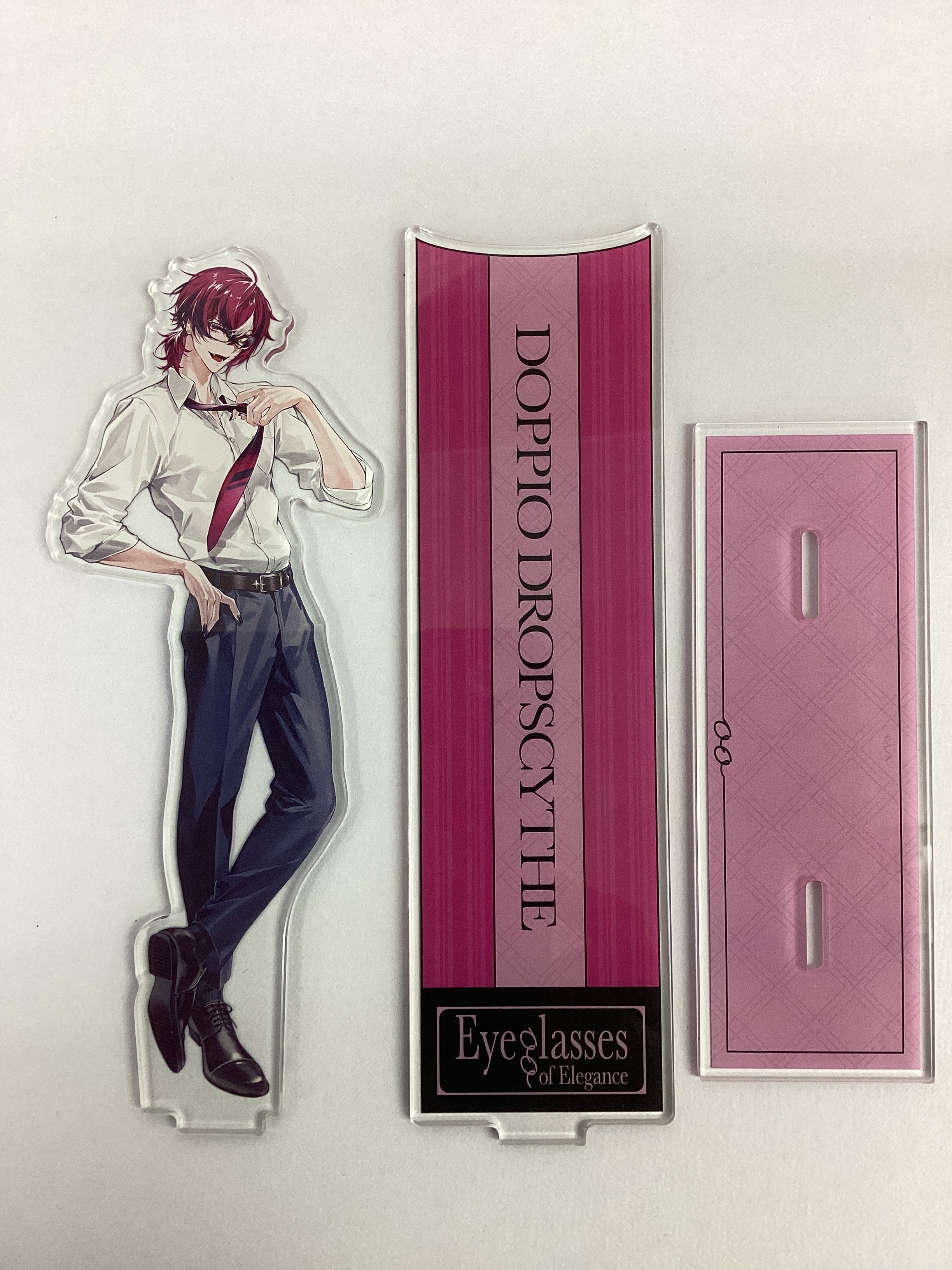 NIJISANJI EN Eyeglasses of Elegance アクリルスタンド ドッピオ ドロップサイト
