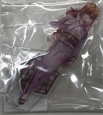 【未開封】ホロライブ ReGLOSS×極楽湯 RAKU SPA フロライフ 等身アクリルスタンド 浴衣ver. 一条莉々華