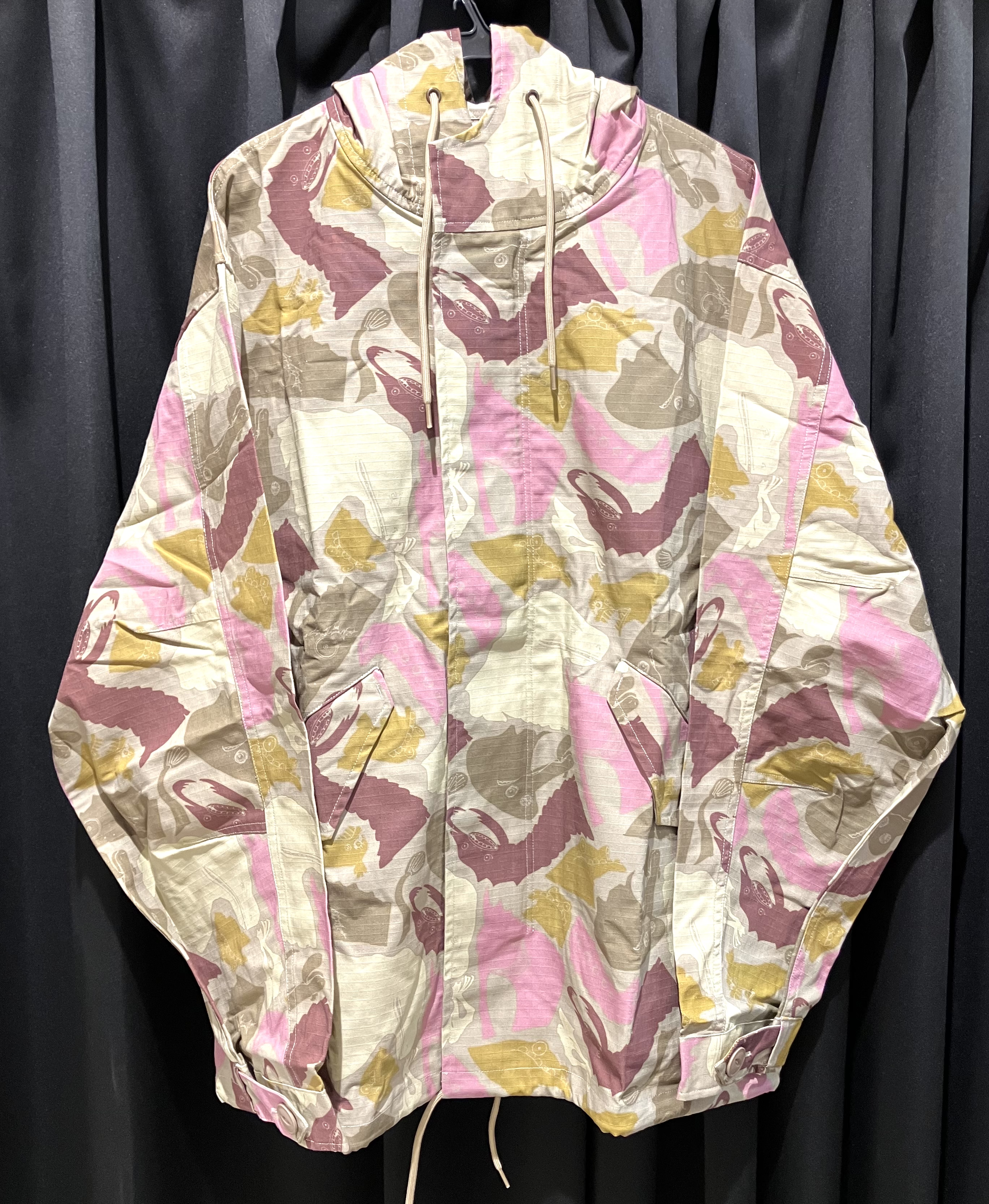ワンピース【RofJ】×RUSSELL ATHLETIC『ONE PIECE』海王類CAMO JACKET F BE3