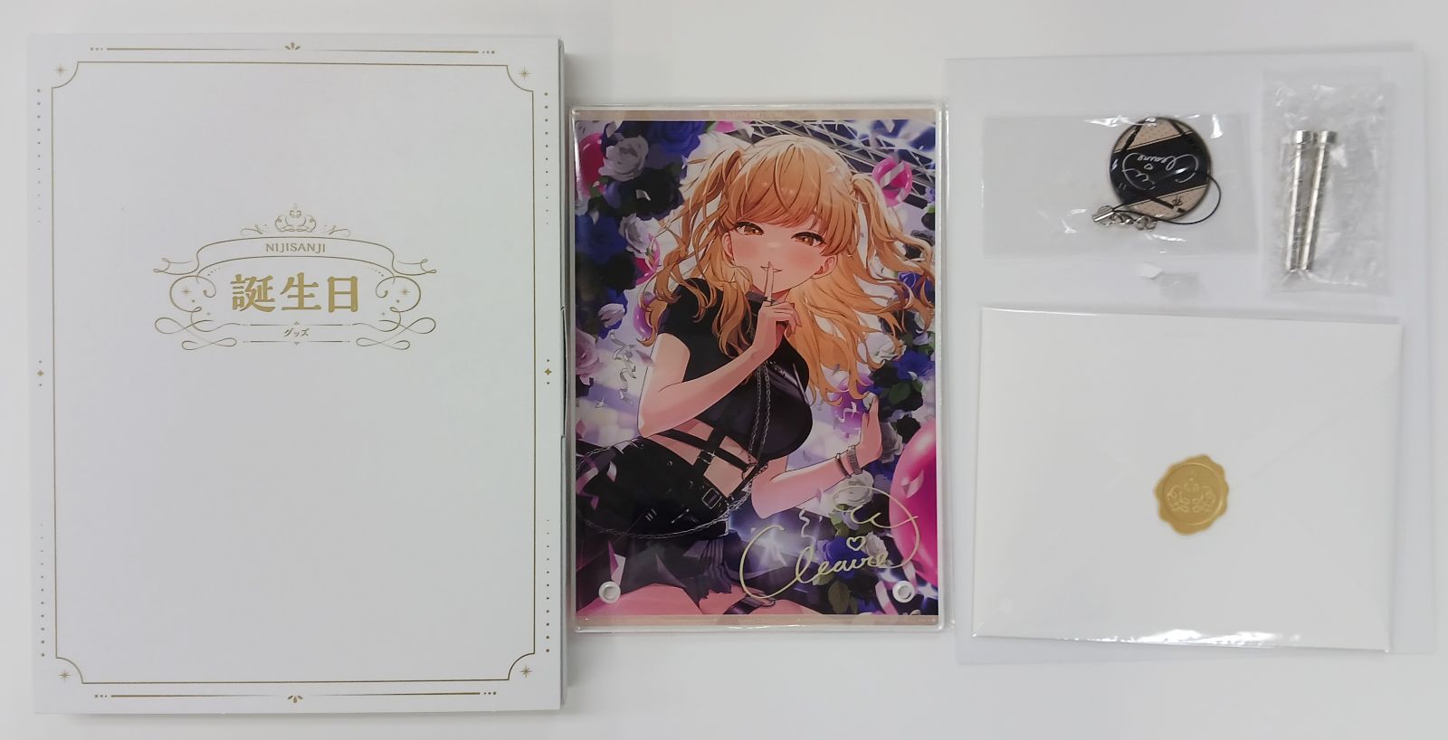 にじさんじ 誕生日グッズ2024 A5アクリルパネルセット シスター・クレア