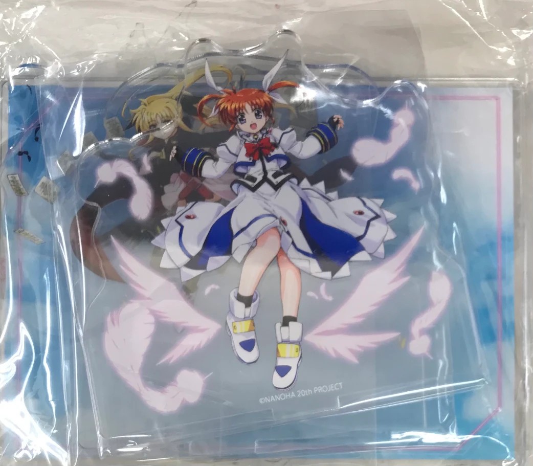 【未開封】魔法少女リリカルなのは メモリアルビジュアルコレクション ゲーマーズ限定版 アクリルジオラマ