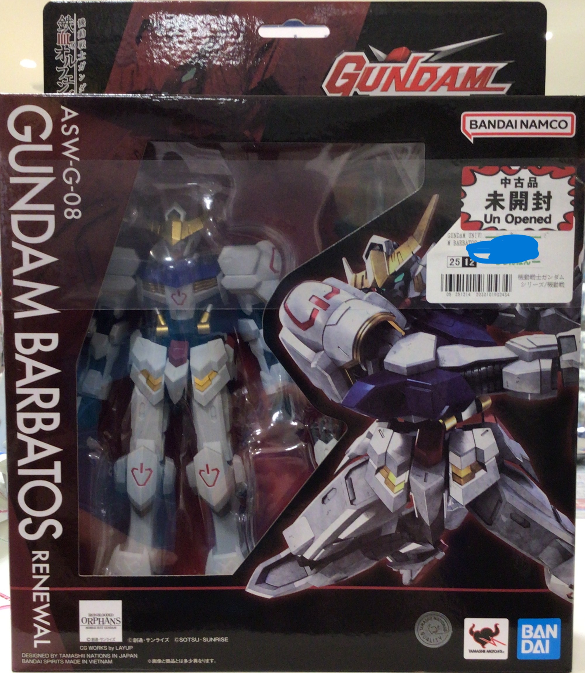 【未開封】GUNDAM UNIVERSE 機動戦士ガンダム 鉄血のオルフェンズ ASW-G-08 GUNDAM BARBATOS RENEWAL 【フィギュア】[BANDAI SPIRITS]