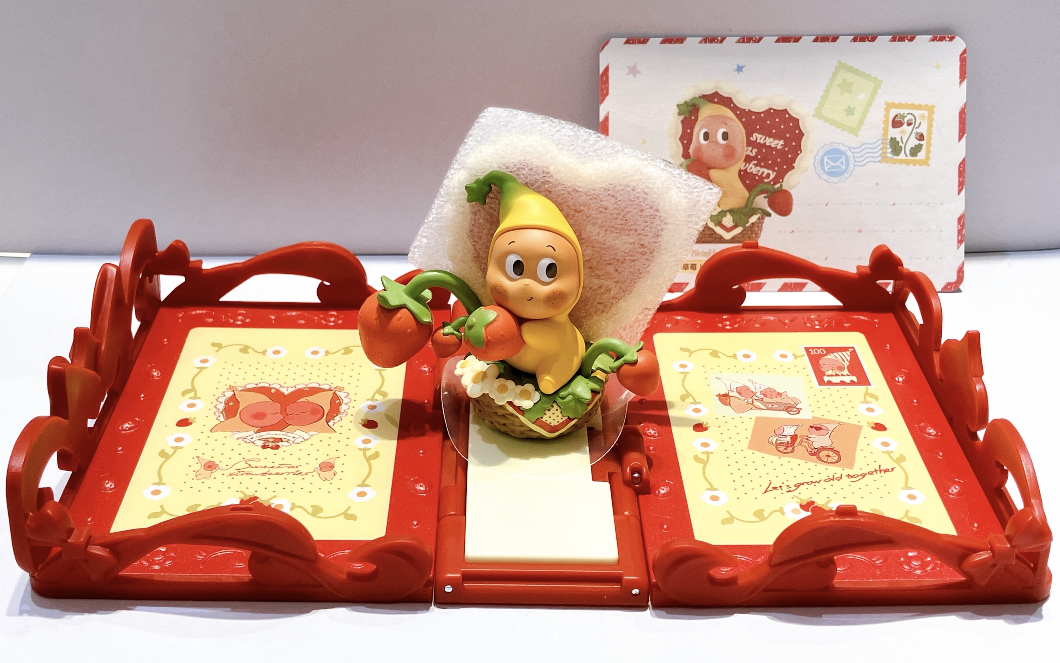 Gift For You Greeting Card シリーズ Twinkle Twinkle Little Strawberry 【フィギュア】[POPMART]