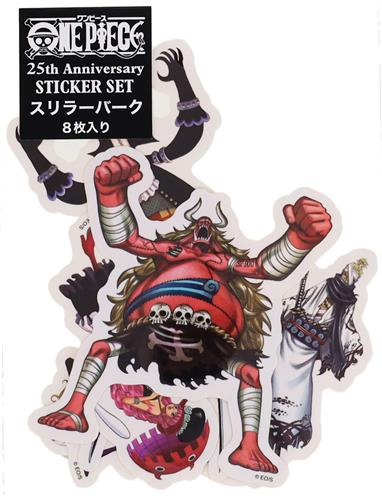 ONE PIECE 25th Anniversary STICKER SET スリラーバーク 8枚入り