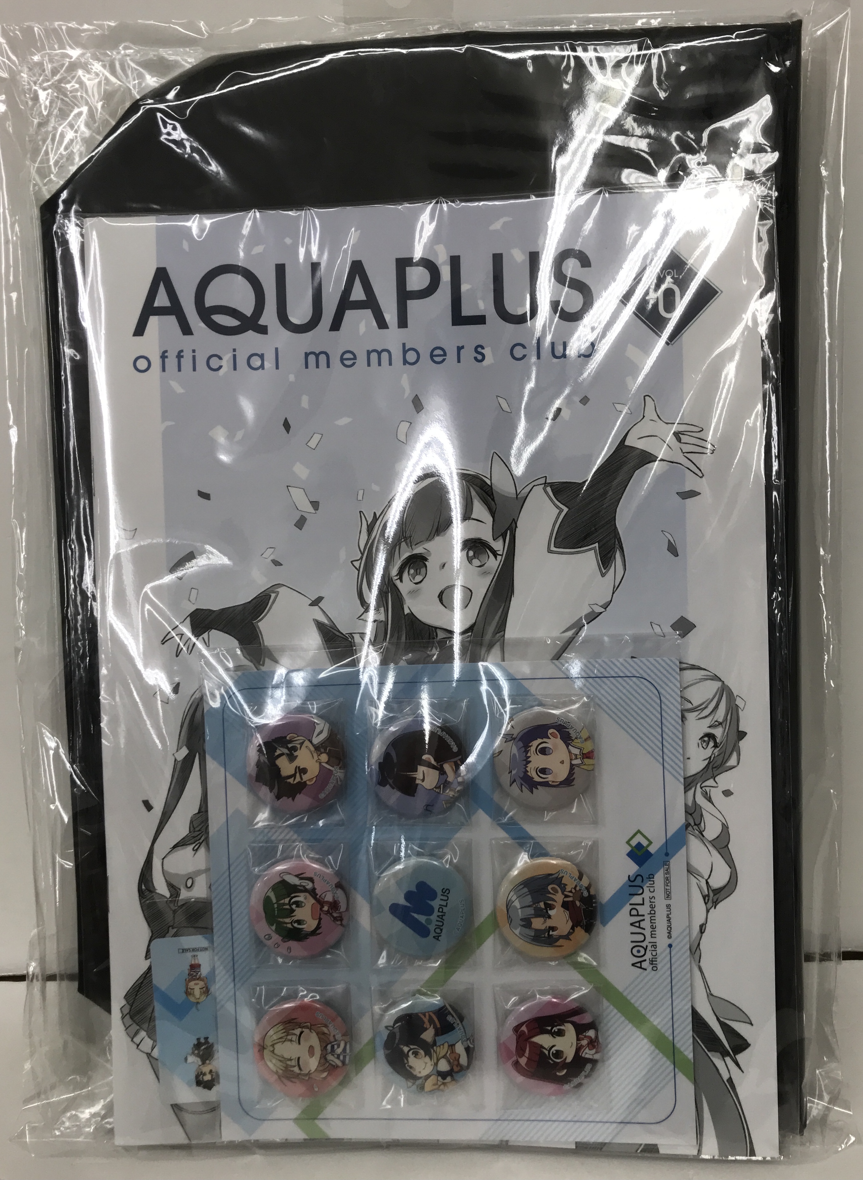 AQUAPLUS official members club 特典セット AQUAPLUS official members club FC特典セット ｱｸｱﾌﾟﾗｽｵﾌｨｼｬﾙﾒﾝﾊﾞｰｽﾞ
