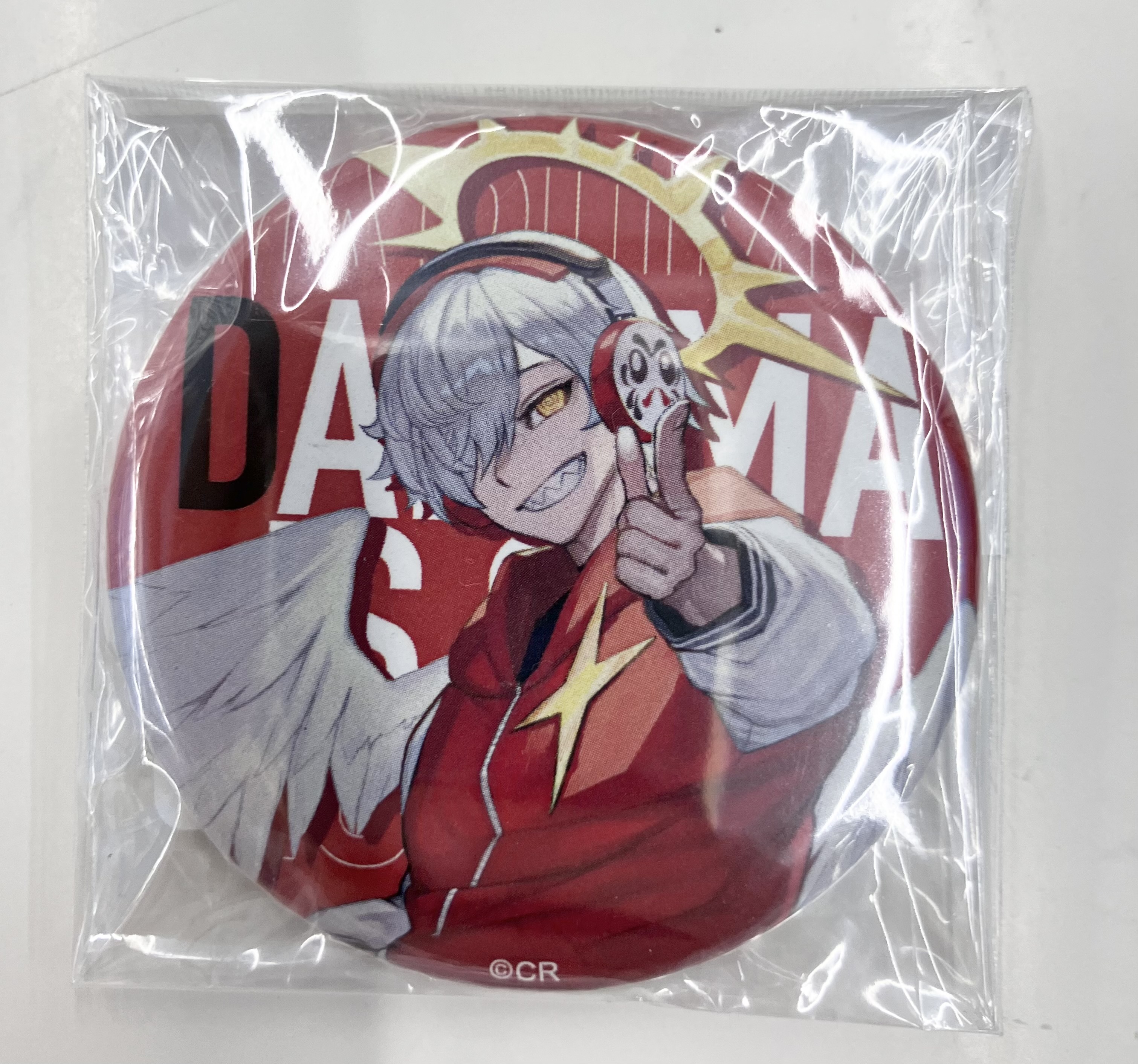 Crazy Raccoon 缶バッジ だるまいずごっど 【Cyber Goods Store 1BOX購入特典】