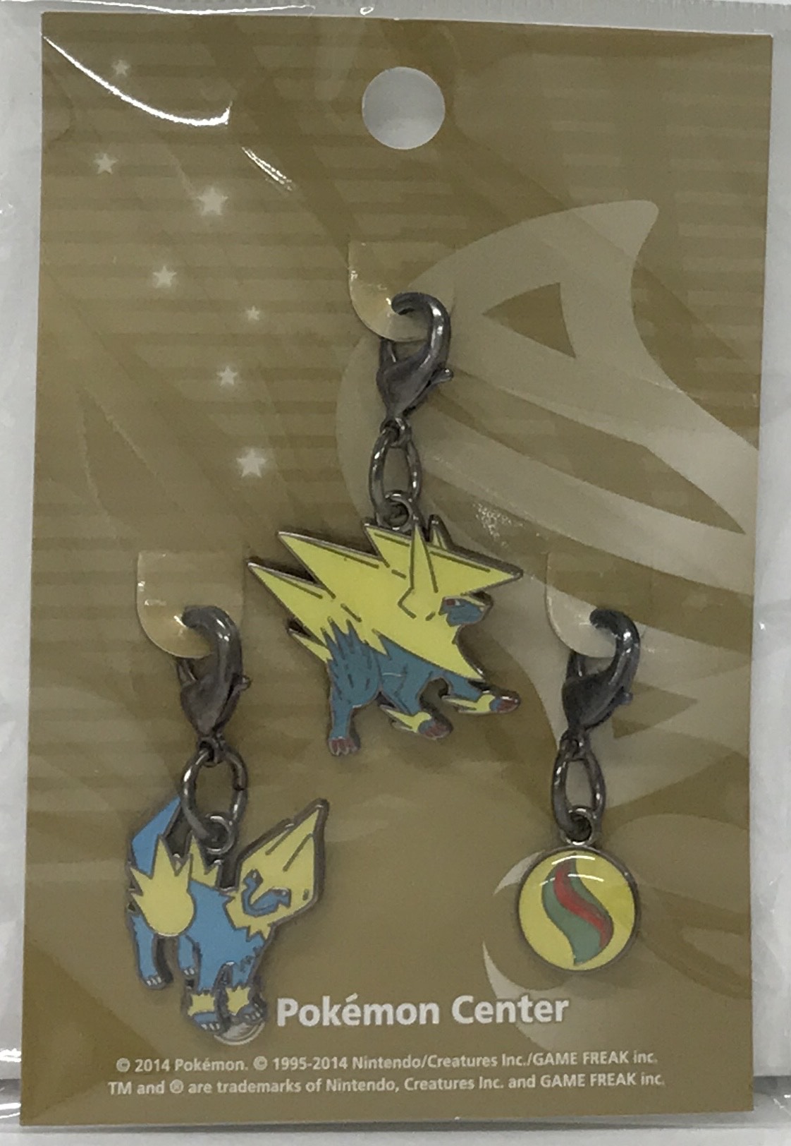 ポケットモンスター メタルチャーム メガライボルト