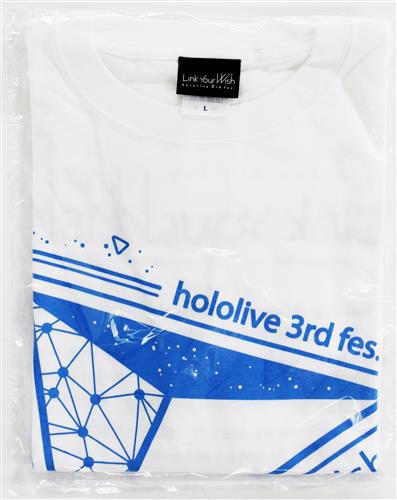 ホロライブ hololive 3rd fes. Link Your Wish Tシャツ White (Lサイズ)