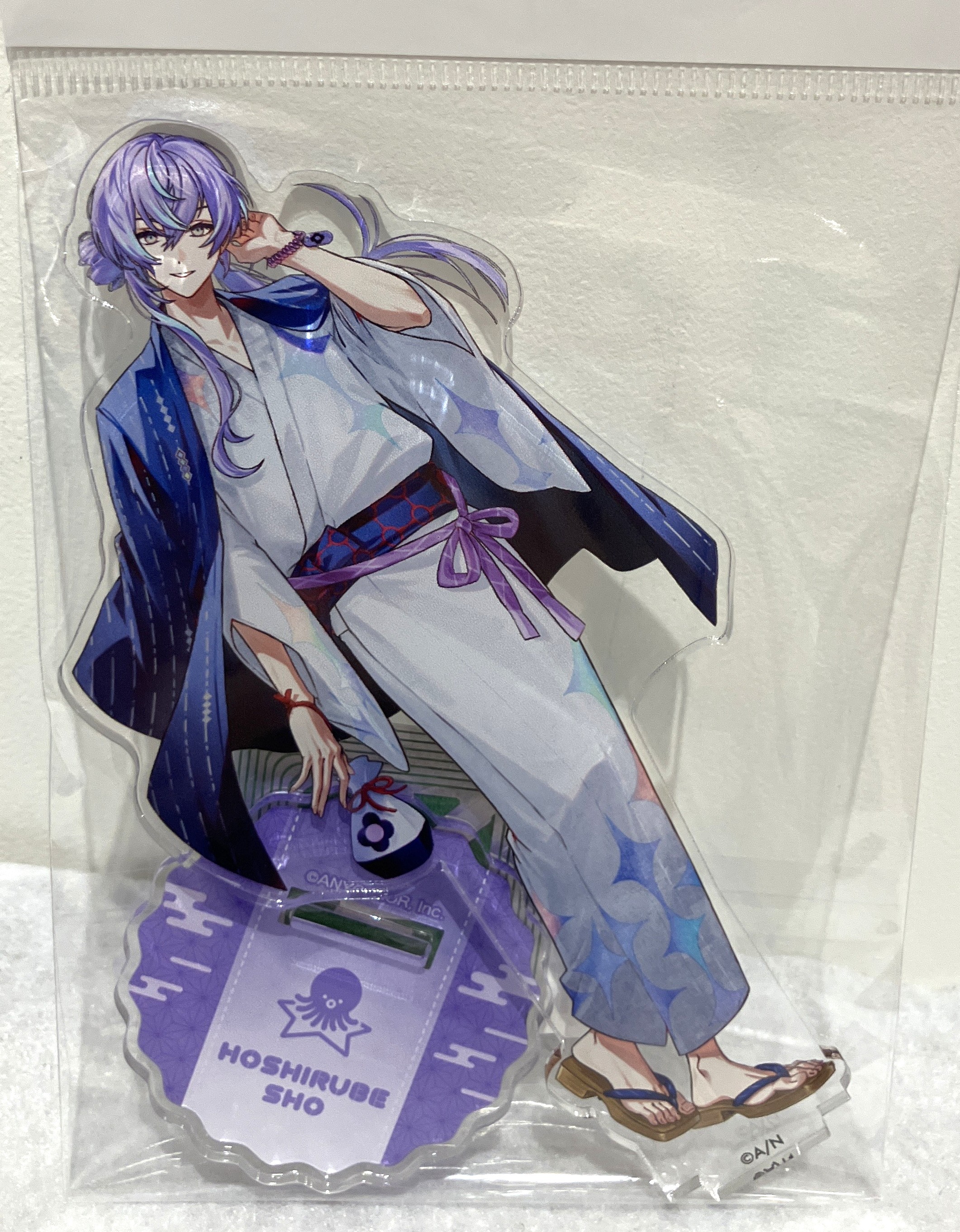 にじさんじ×極楽湯 RAKU SPA ととのうにじさんじ 第二弾 等身アクリルスタンド 星導ショウ