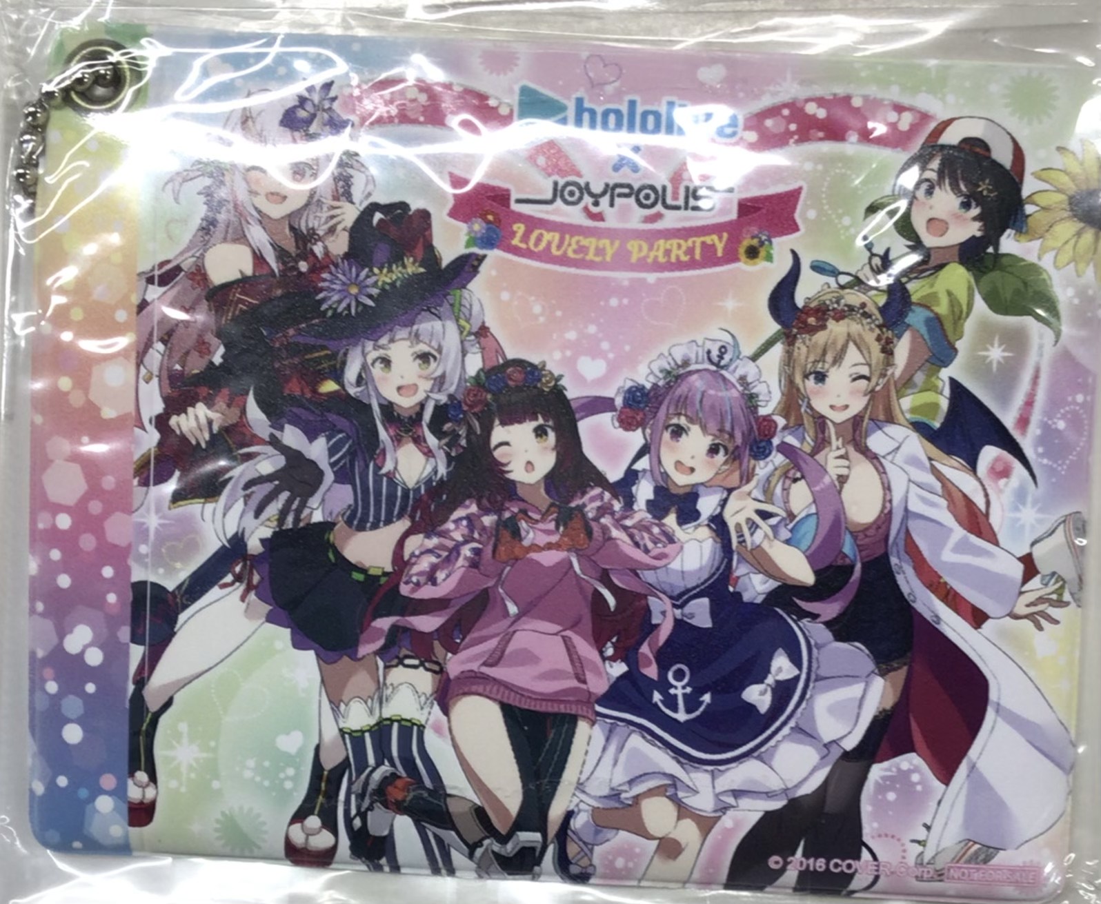 【未開封】ホロライブ×JOYPOLIS LOVELY PARTY パスケース