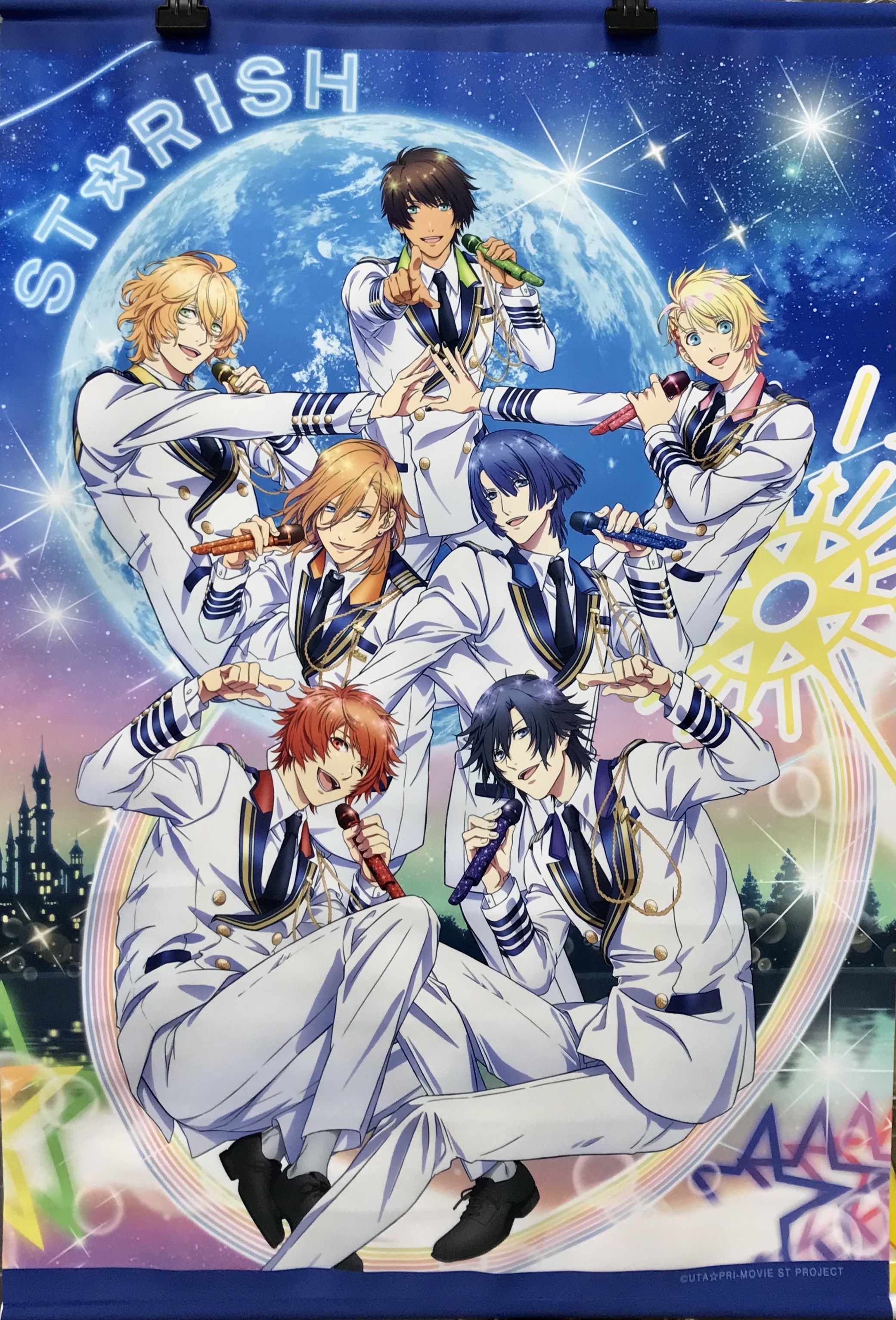 劇場版 うたの☆プリンスさまっ♪ マジLOVEスターリッシュツアーズ キービジュアル B2タペストリー