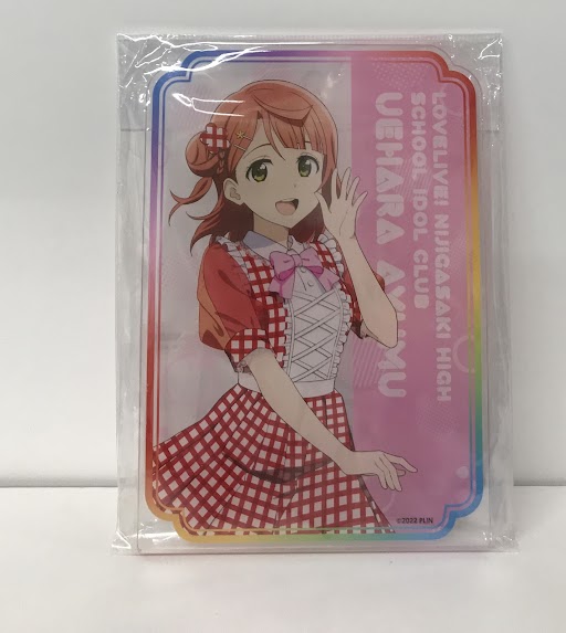 【未開封】映画 ラブライブ!虹ヶ咲学園スクールアイドル同好会 完結編第1章×NTT docomo コラボスクラッチくじ A賞 アクリルボード 上原歩夢