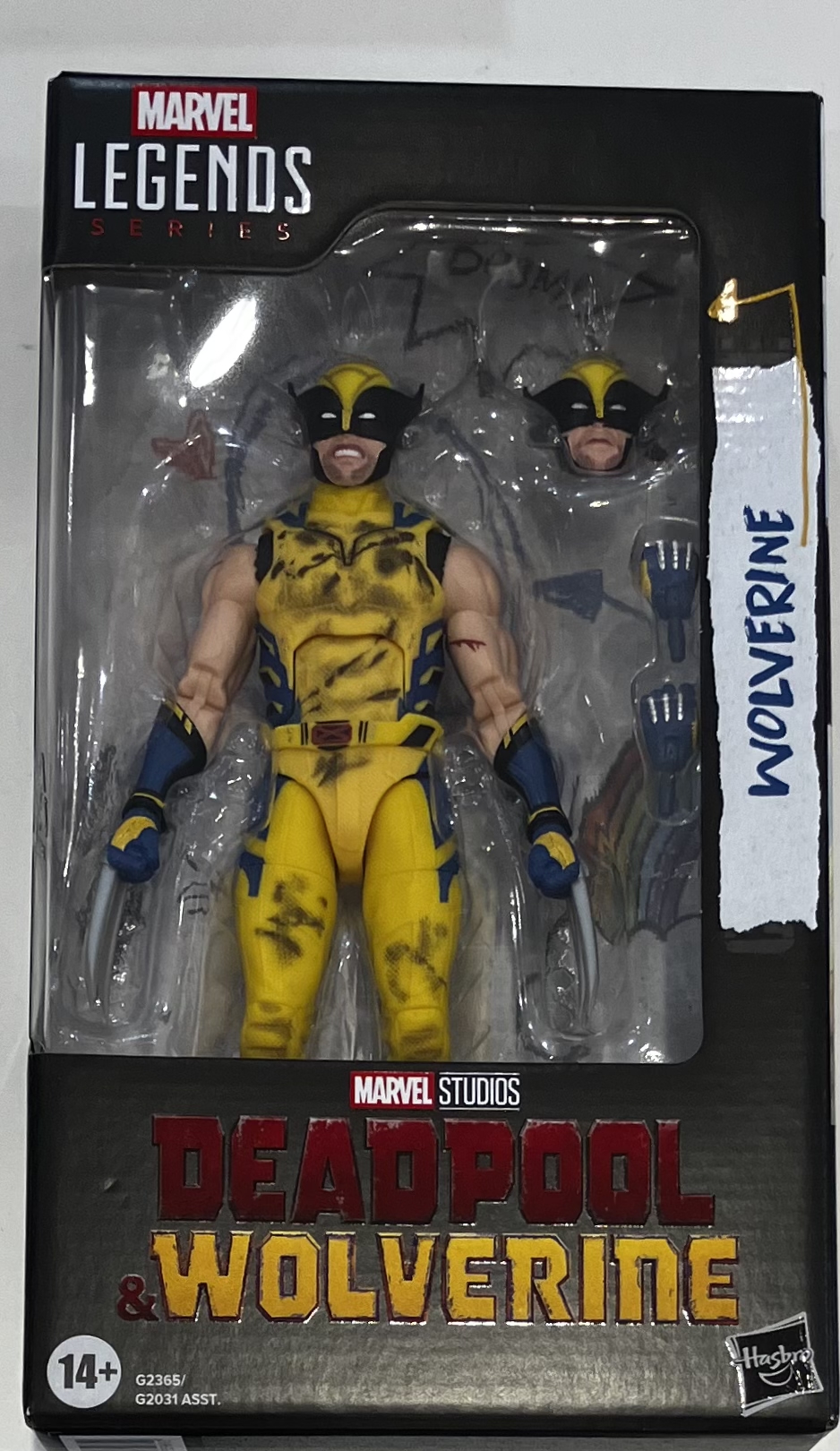 【未開封】MARVEL LEGENDS SERIES DEADPOOL&WOLVERINE(デッドプール&ウルヴァリン) ウルヴァリン 【フィギュア】[Hasbro]