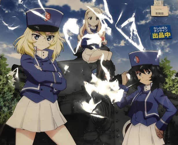 ガールズ&パンツァー 最終章 B2タペストリー BC自由学園 押田&マリー&安藤