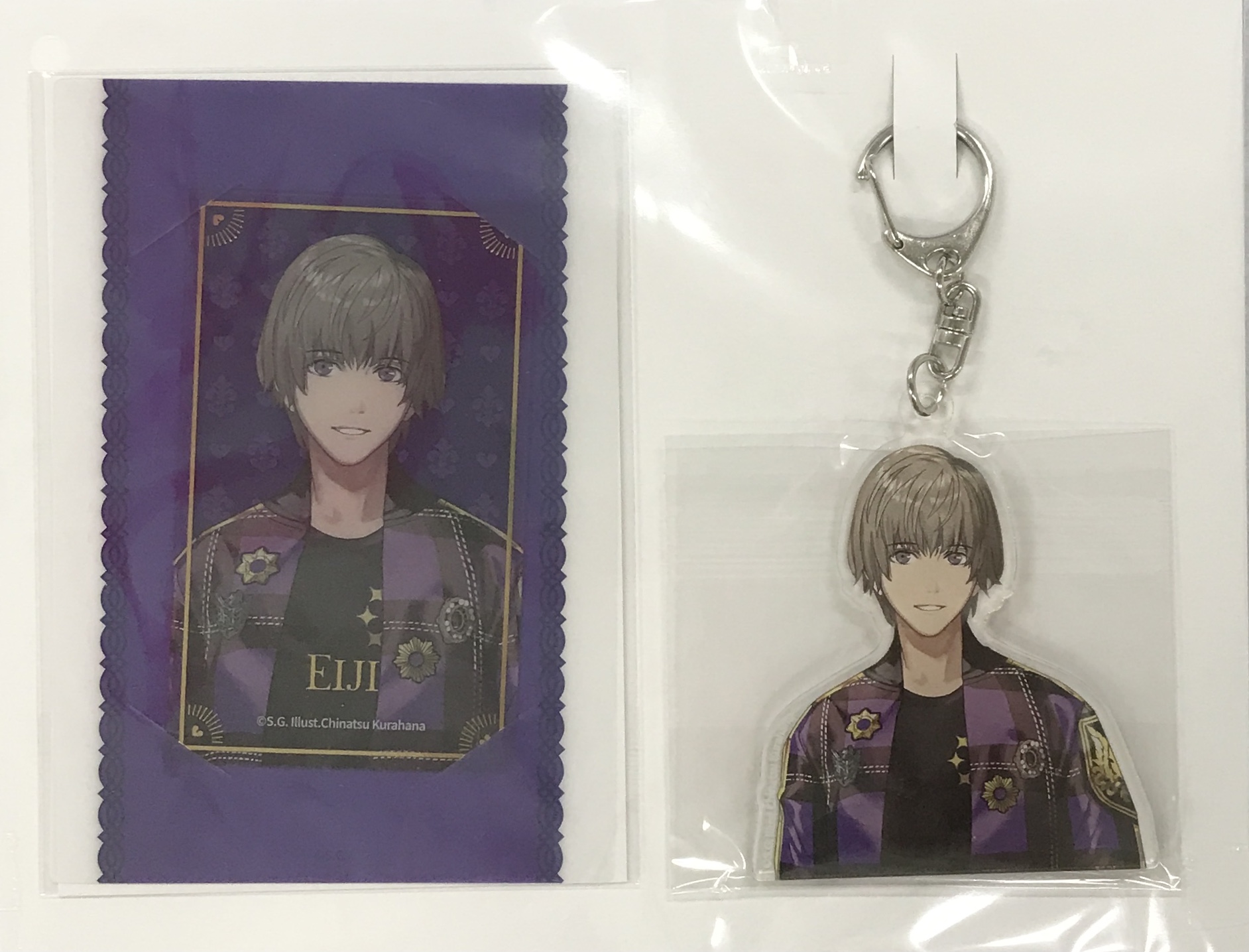 【未開封】ブロッコリーオンラインくじ うたの☆プリンスさまっ♪ 15th Anniversary RAGING Ver. C賞 カスタマイズビジュアルカードコレクション&アクリルキーホルダー 鳳瑛二