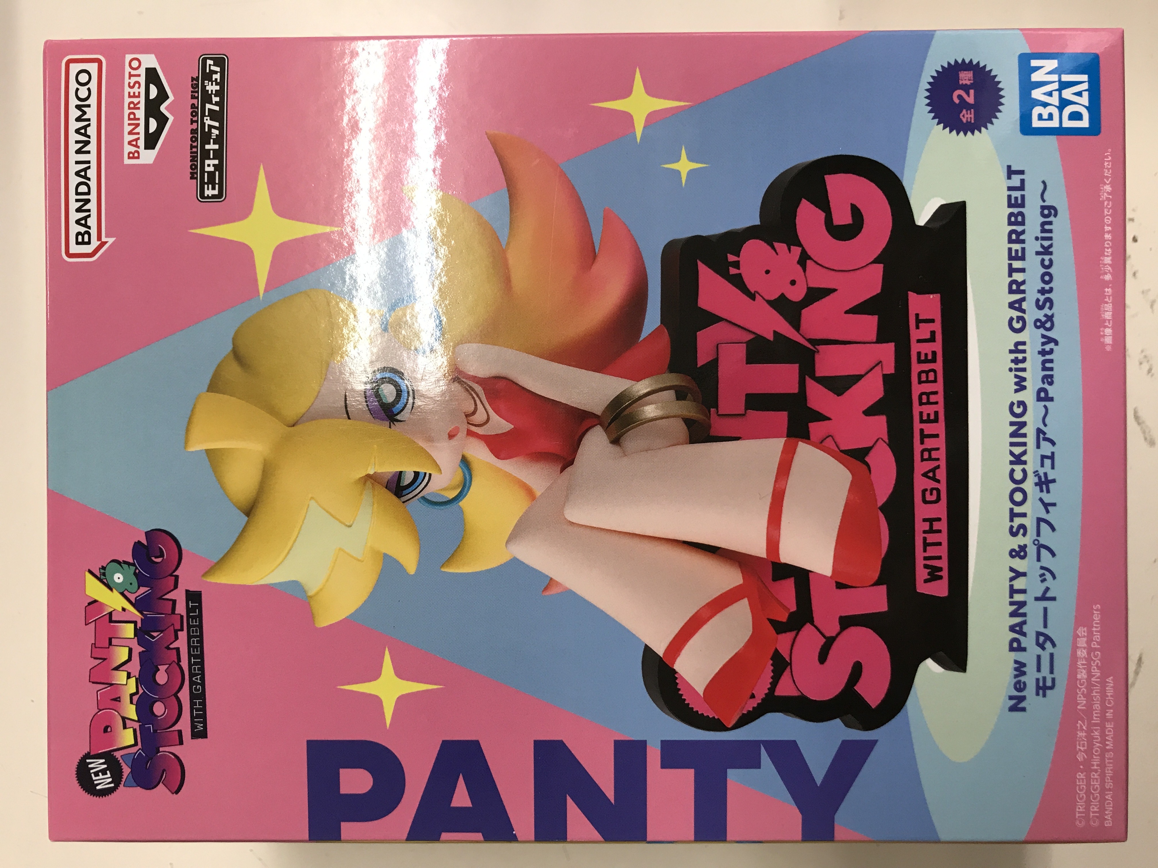 【未開封】New PANTY & STOCKING with GARTERBELT モニタートップフィギュア～Panty&Stocking～ アナーキー・パンティ