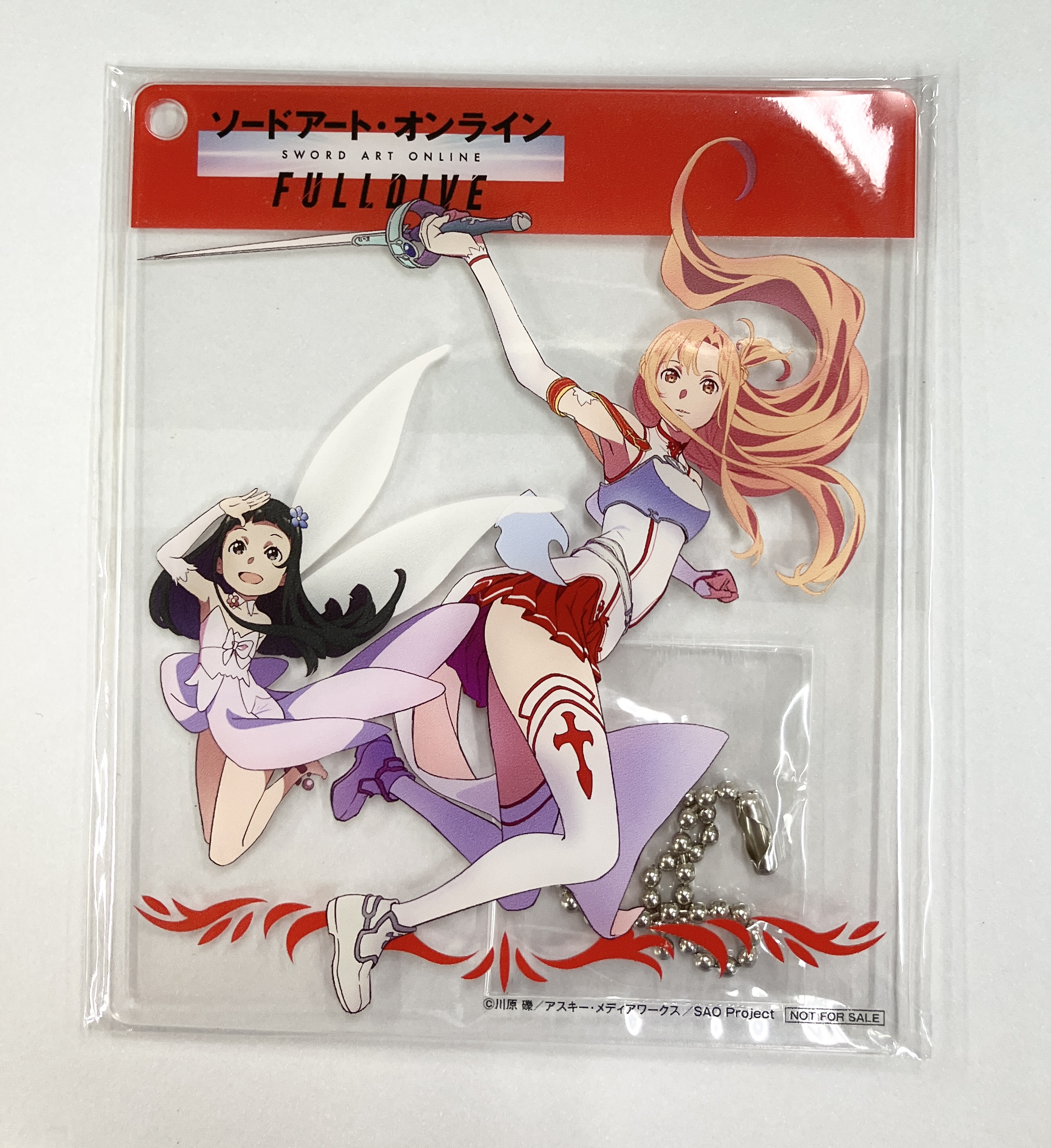 ソードアート・オンライン -フルダイブ- イベントビジュアルキャラクター別アクリルカード アスナ(結城明日奈)&ユイ 【Amazon.co.jp BD/DVD購入特典】