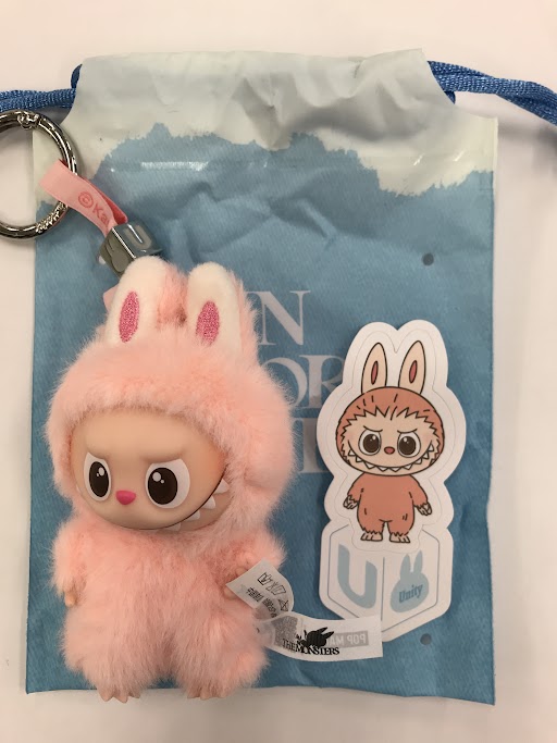 POPMART THE MONSTERS PIN FOR LOVE シリーズ ぬいぐるみペンダント(N-Z) LABUBU U