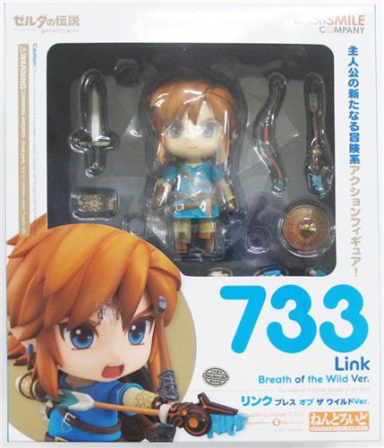 ねんどろいど 733 ゼルダの伝説 ブレス オブ ザ ワイルド リンク ブレス オブ ザ ワイルド Ver. 【フィギュア】[グッドスマイルカンパニー]