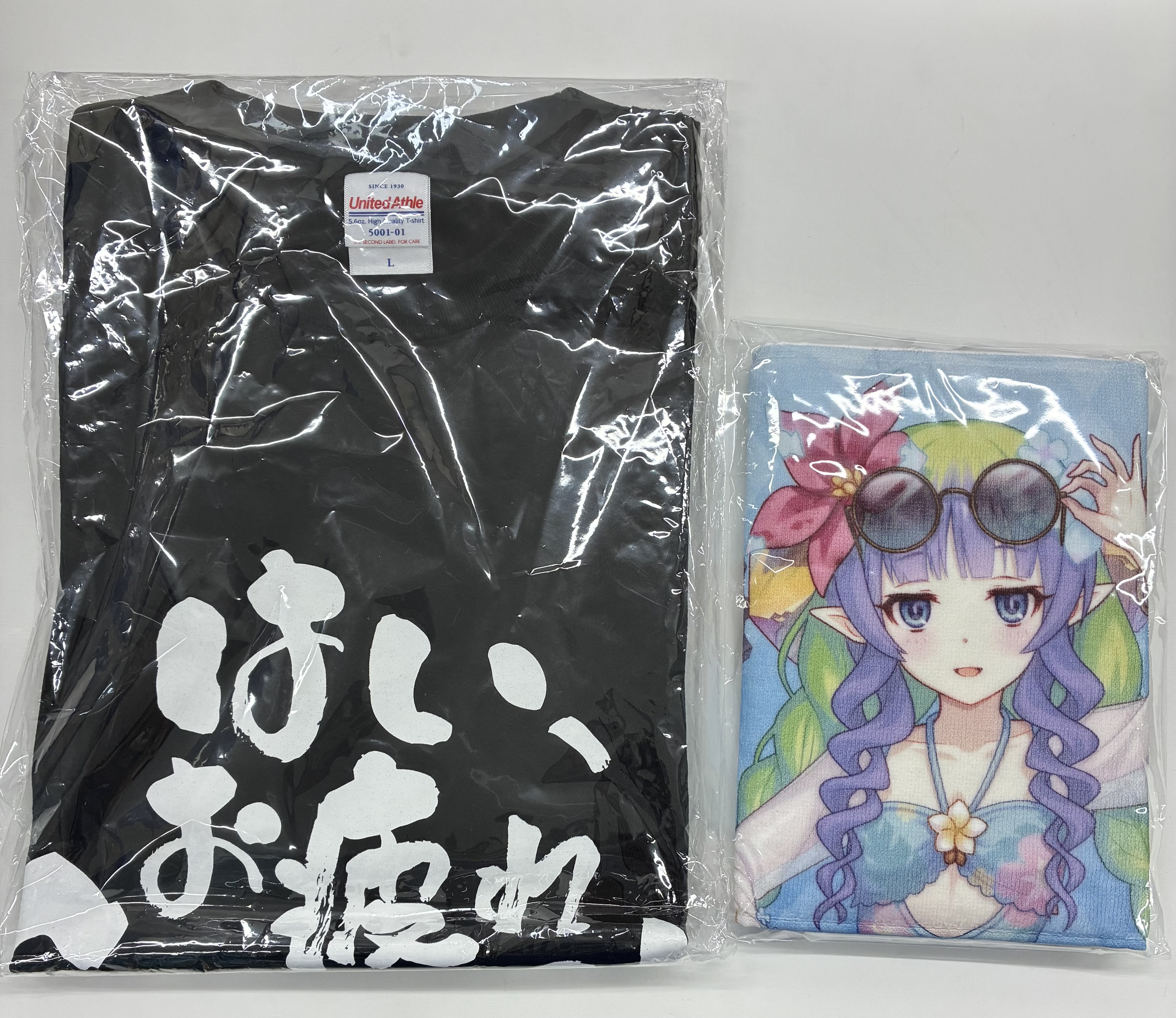 プリンセスコネクト 「はい、お疲れSummer」セリフTシャツ&マフラータオルセット