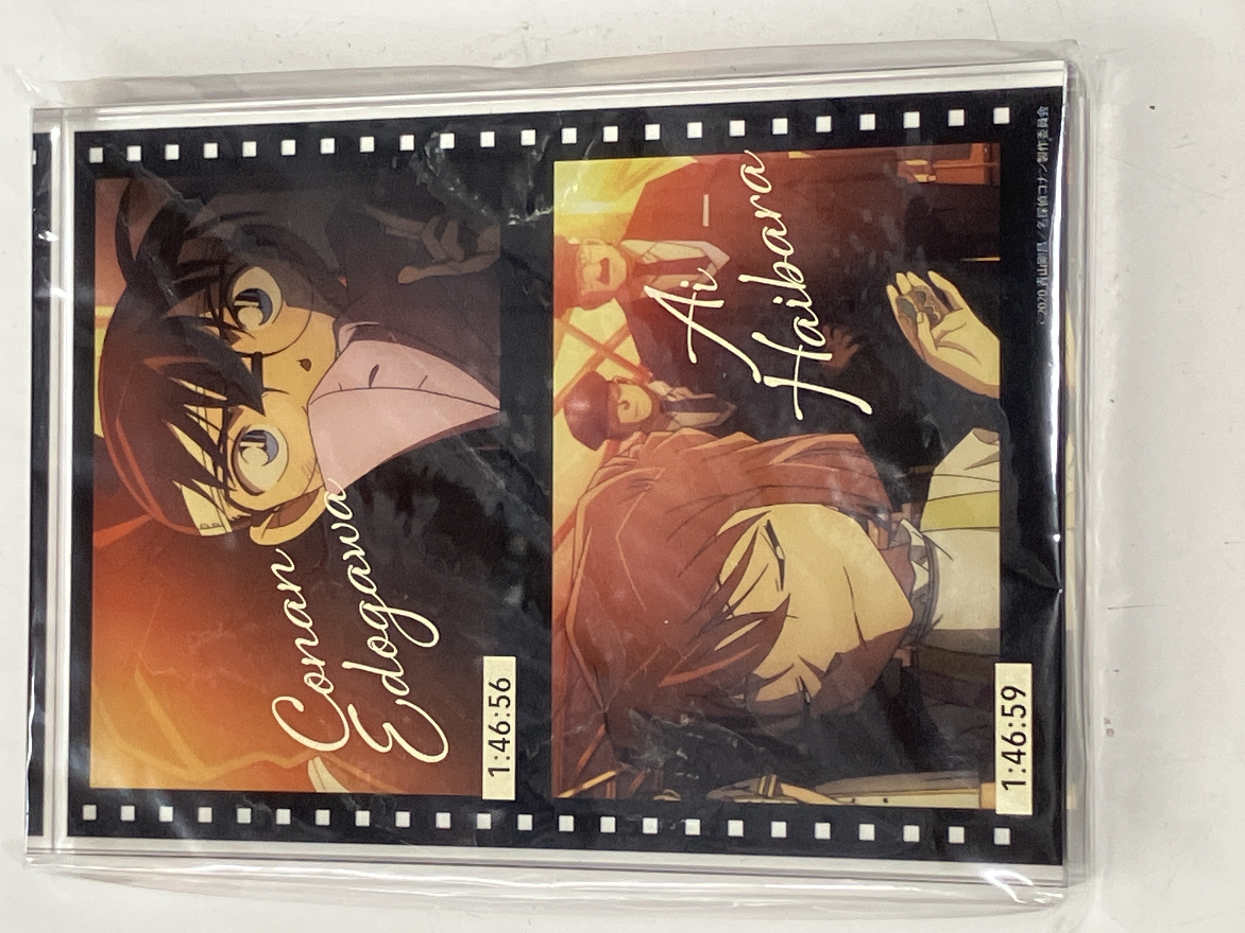 名探偵コナン DETECTIVE CONAN THE MOVIE展 ～銀幕の回顧録～ コナンムービー展 オリジナルアクリルブロック 江戸川コナン&灰原哀 ver.