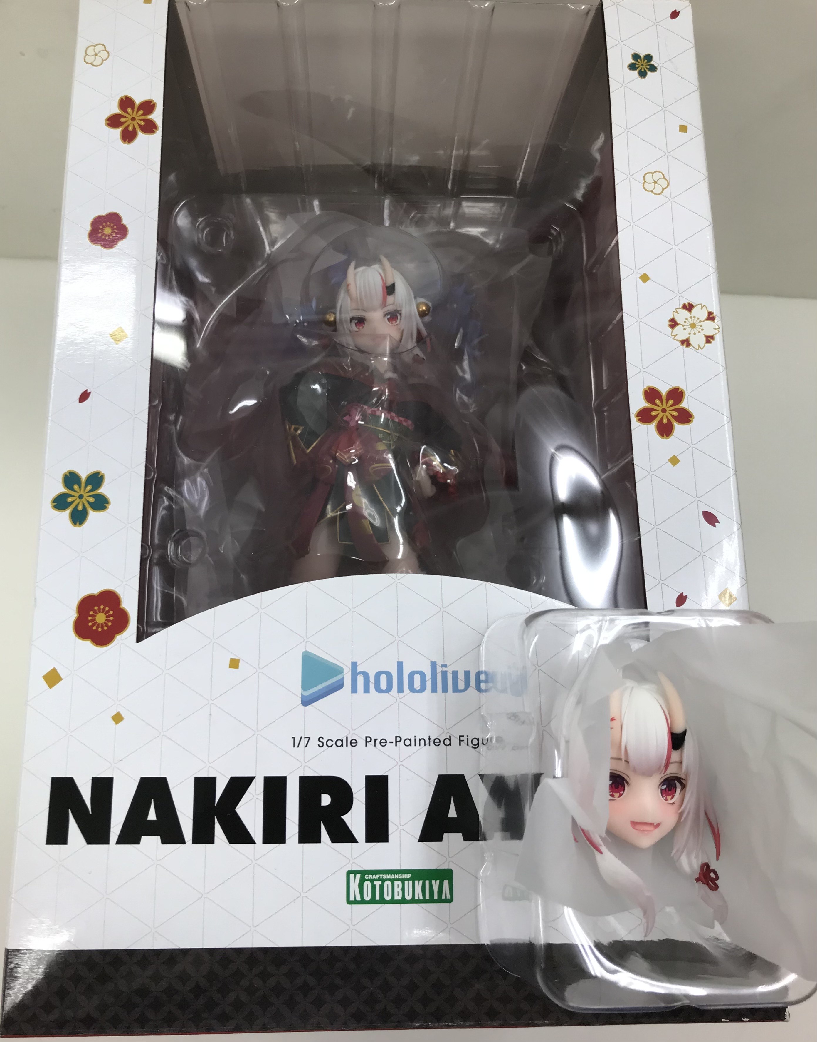 ホロライブプロダクション 百鬼あやめ+コトブキヤショップ購入特典 にぱぁ顔パーツ セット 【コトブキヤショップ限定】 【フィギュア】[コトブキヤ]