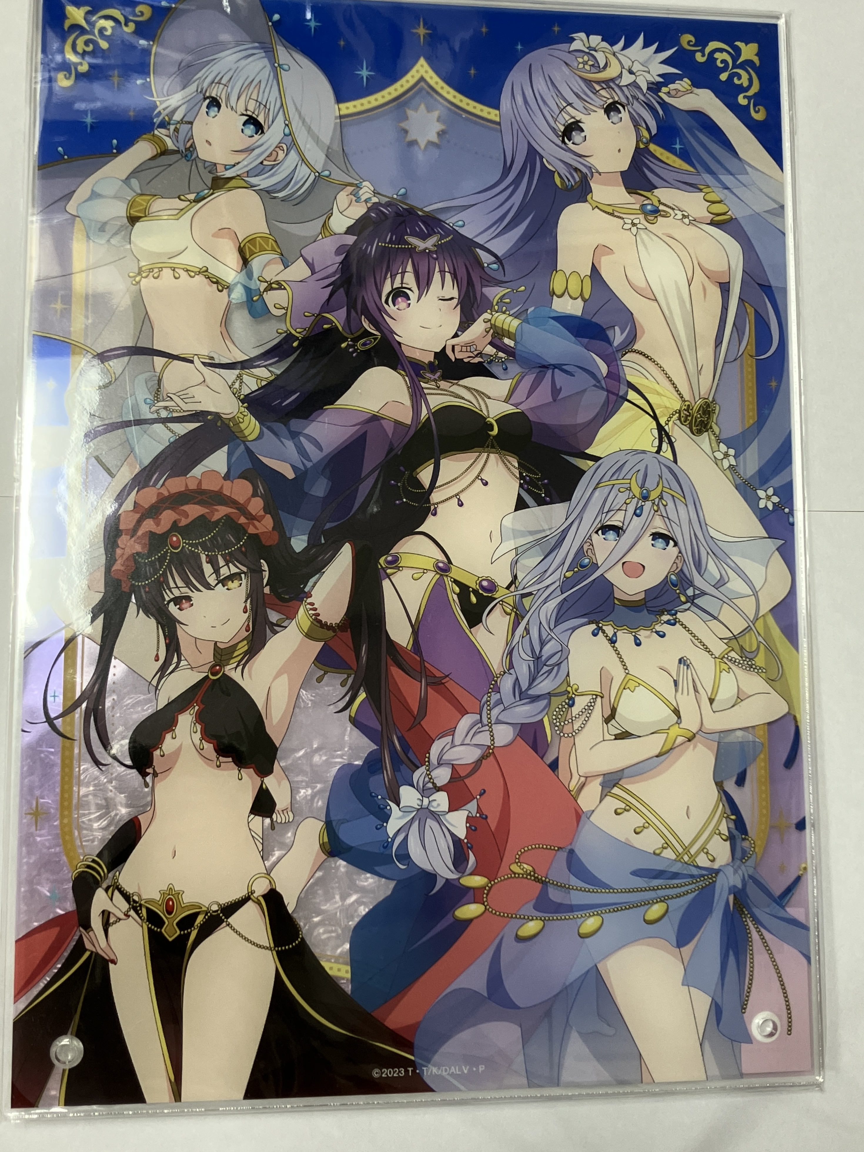 デート・ア・ライブ くじコレ「デート・ア・ライブアラビアンStyle」S-01A4アクリルパネル