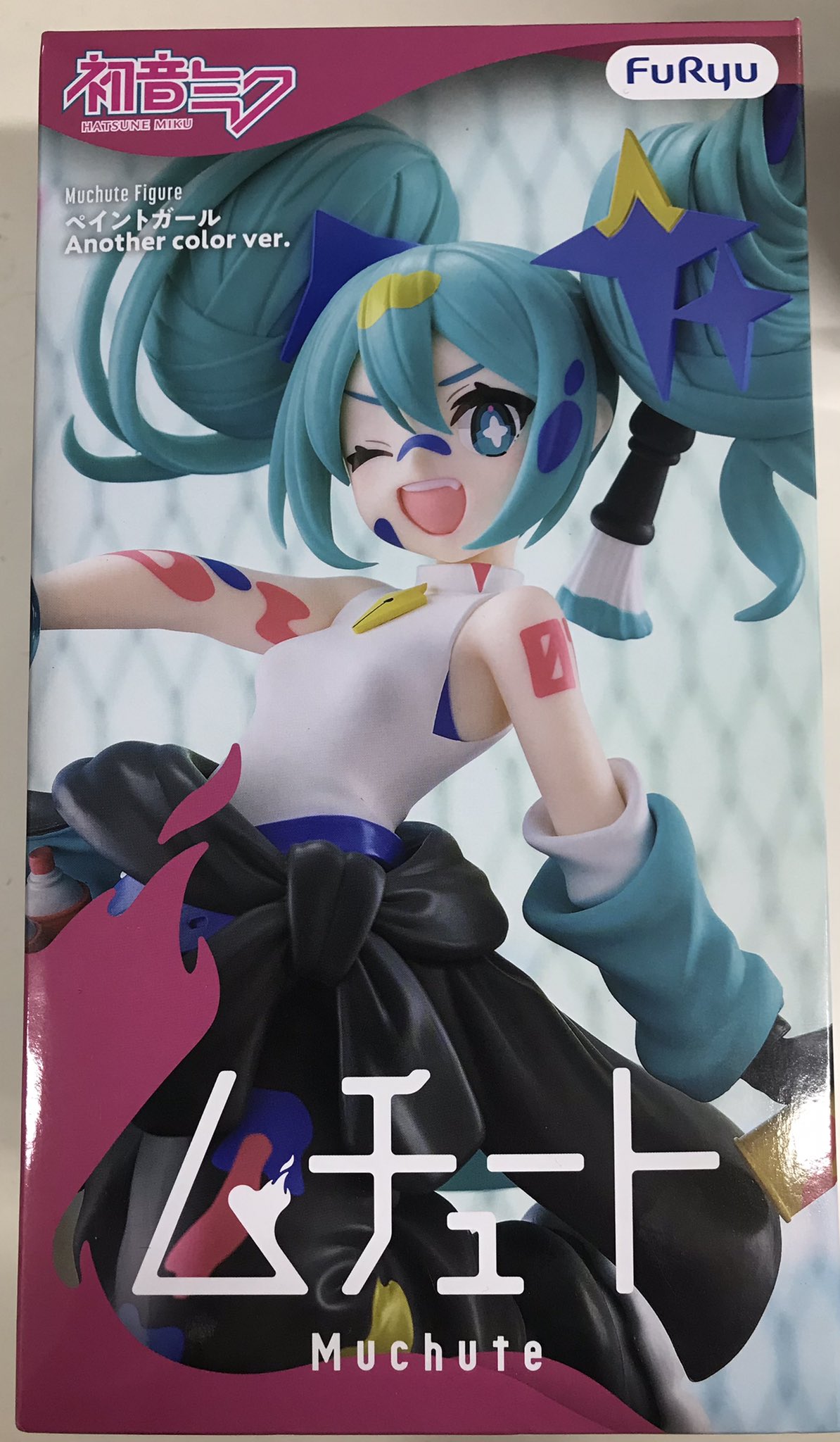 【未開封】初音ミク ムチュートフィギュア -ペイントガール Another color ver.-