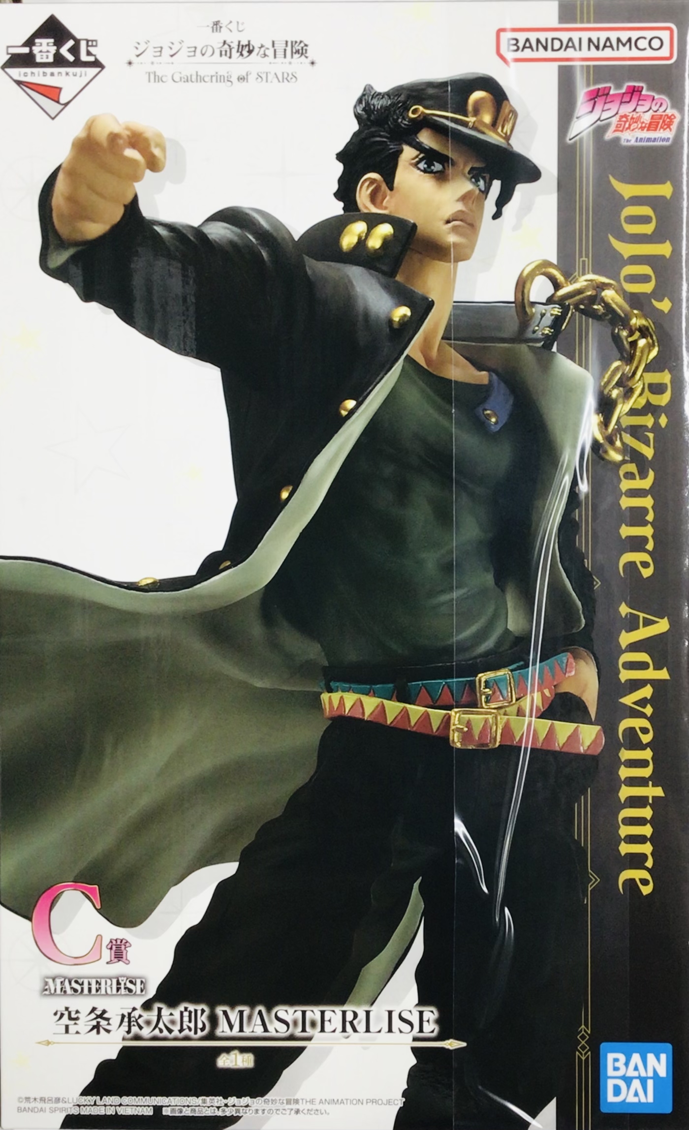 【未開封】一番くじ ジョジョの奇妙な冒険 The Gathering of STARS C賞 空条承太郎 MASTERLISE