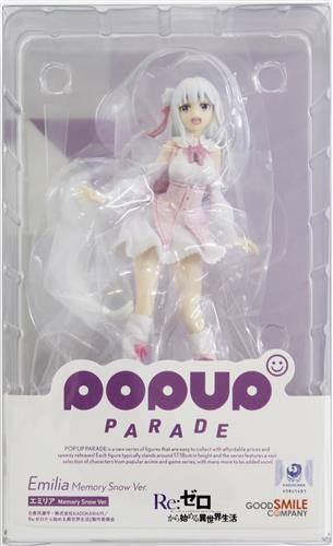 POP UP PARADE Re:ゼロから始める異世界生活 エミリア Memory Snow Ver. 【フィギュア】[グッドスマイルカンパニー]