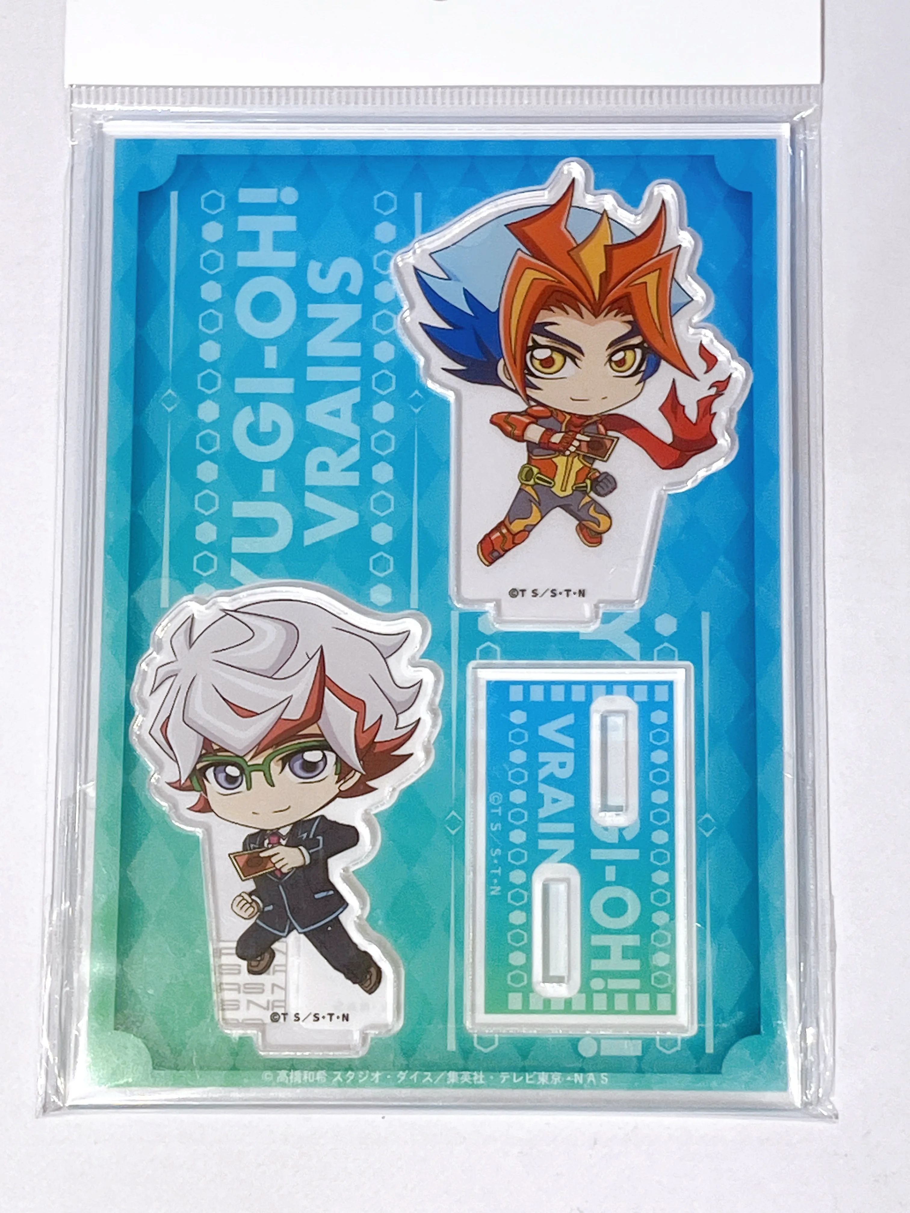 【未開封】遊戯王VRAINS 遊戯王 シリーズ アクリルフィギュアスタンド JF2020ミニキャラver. 穂村尊&Soulburner 【アニメイト限定】